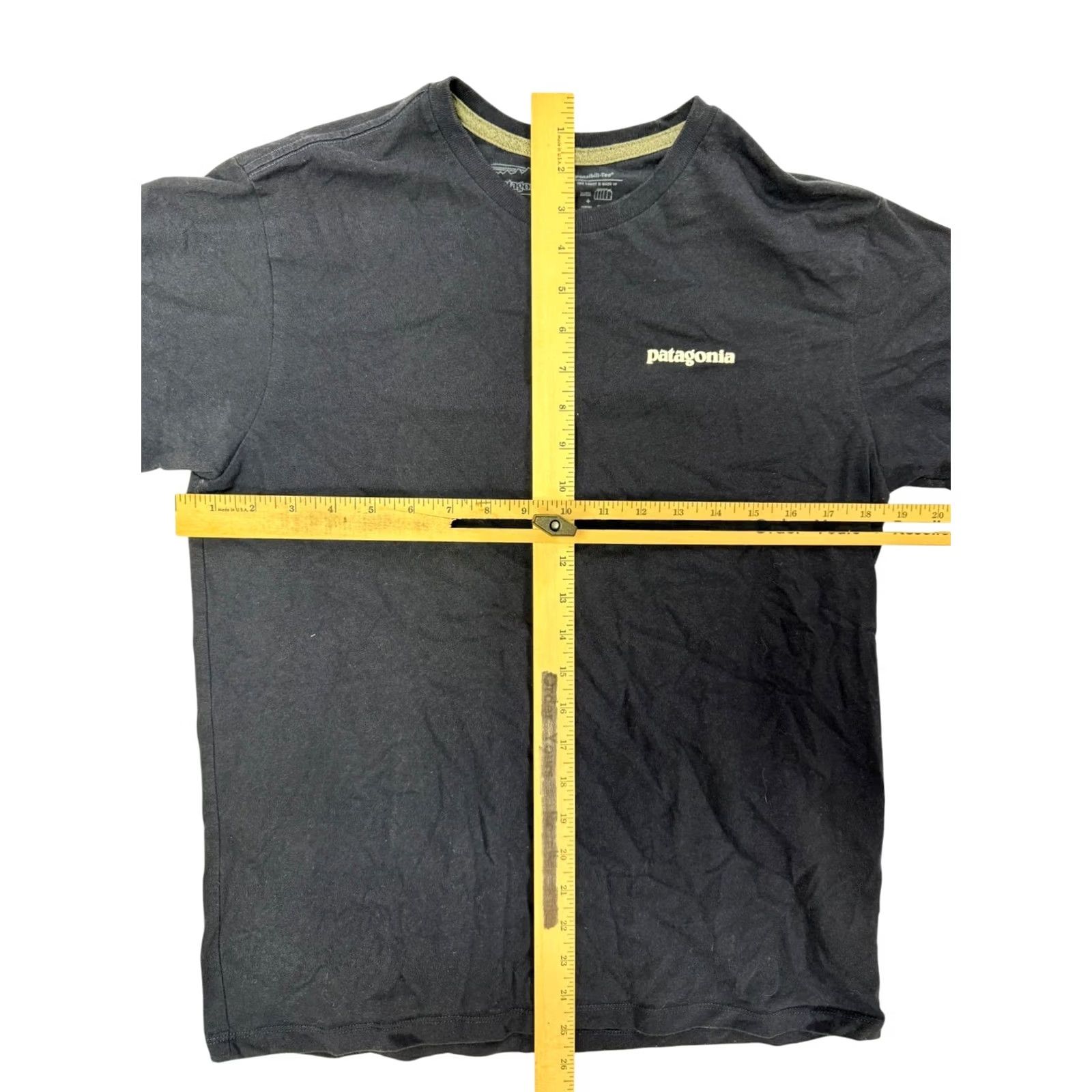Patagonia Patagonia Men's S Responsibili-Tee T-Shirt Navy Blue Graphic Print Size US S / EU 44-46 / 1 - 3 Thumbnail