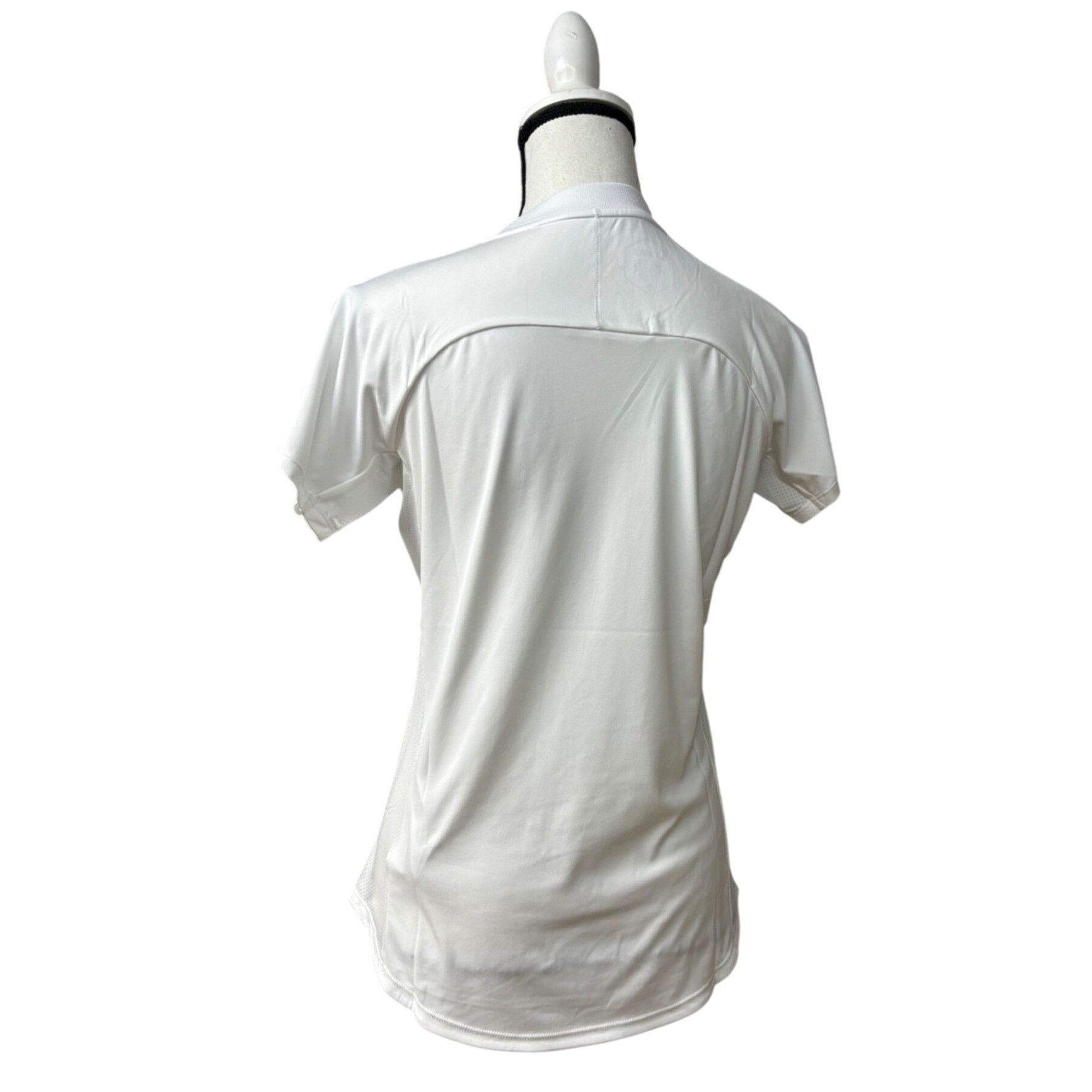Asics ASICS Women's Piping T-shirt, Brilliant White, Sz. M Size M / US 6-8 / IT 42-44 - 5 Thumbnail