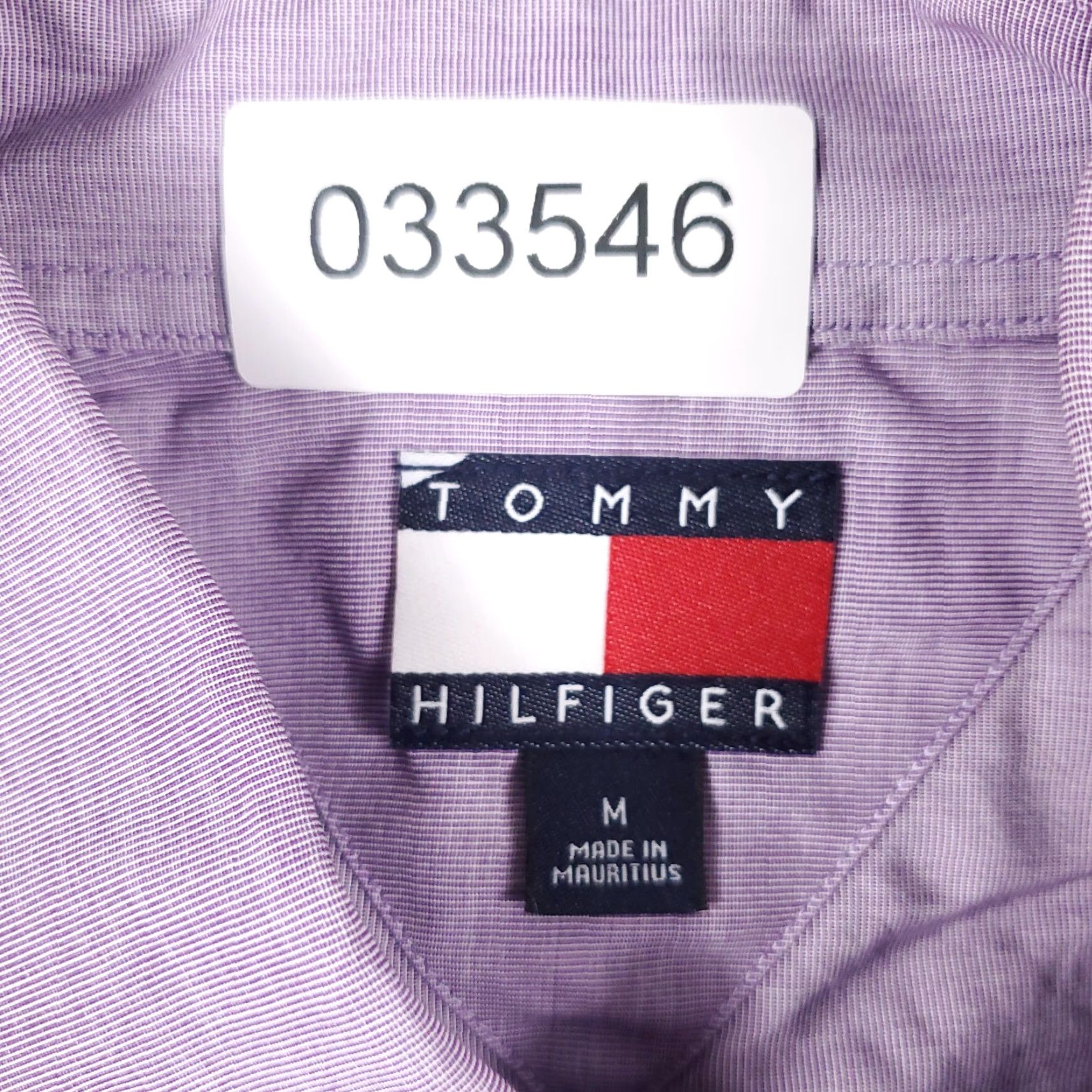 Tommy Hilfiger Tommy Hilfiger Shirt Mens Medium Purple Button-Up Long Sleeve Casual Business Formal 90s Preppy Mens Size US M / EU 48-50 / 2 - 7 Thumbnail