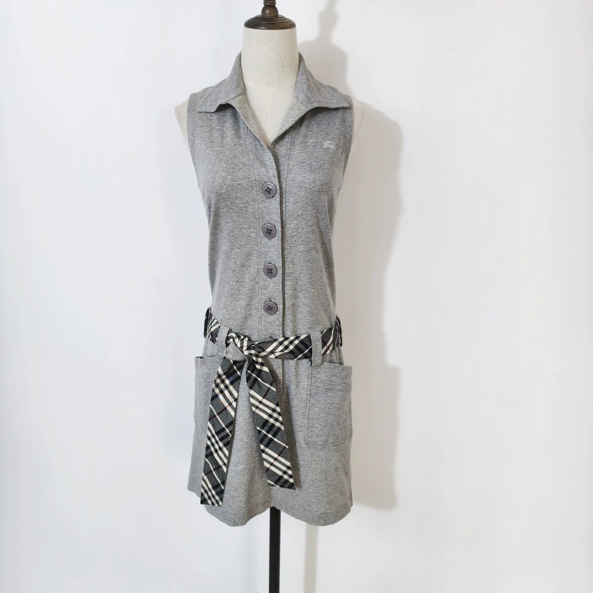 Vintage Burberry Sleeveless Dress - dmc