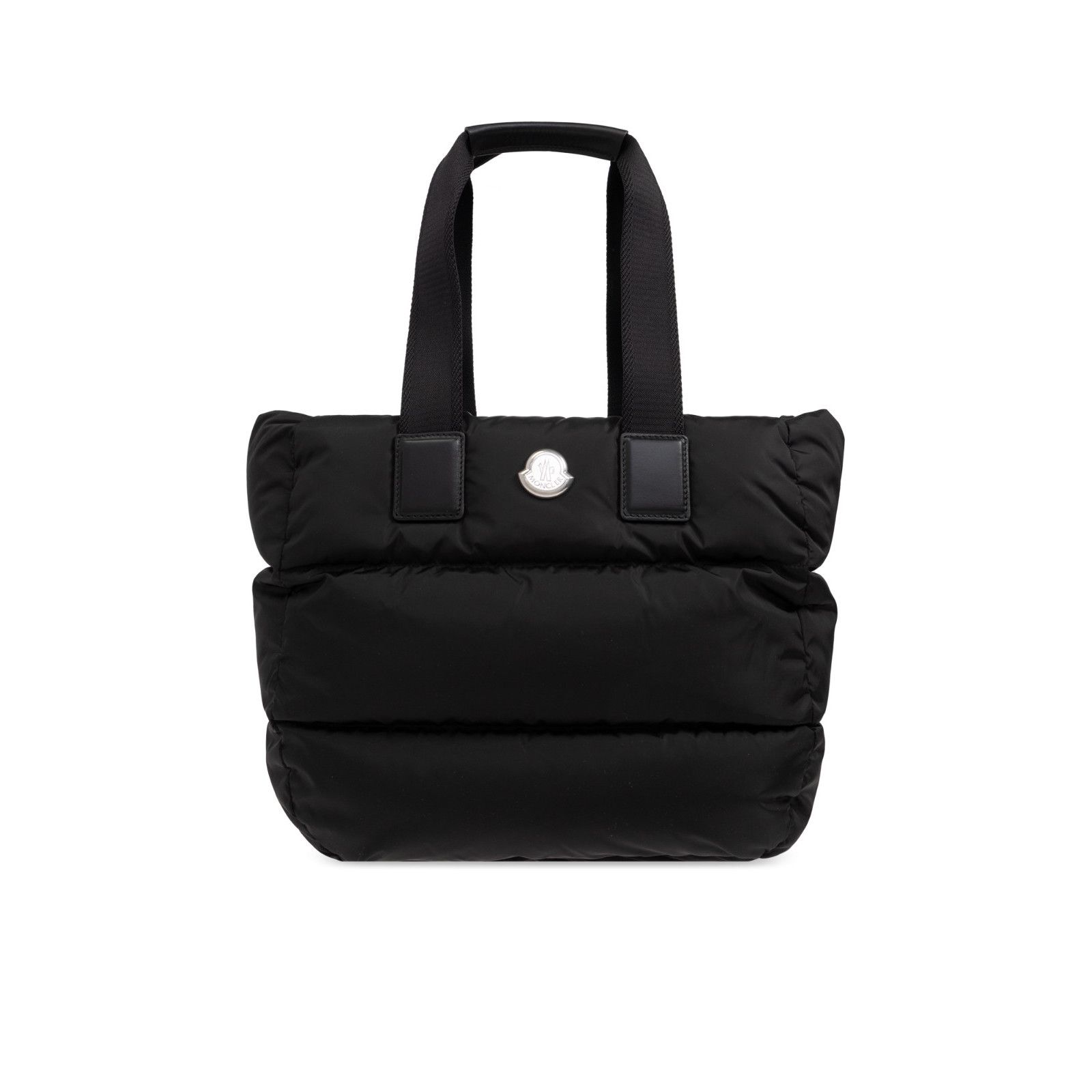 Moncler MONCLER Caradoc Shopper Quilted Black Nylon Tote Bag New Size ONE SIZE - 1 Thumbnail