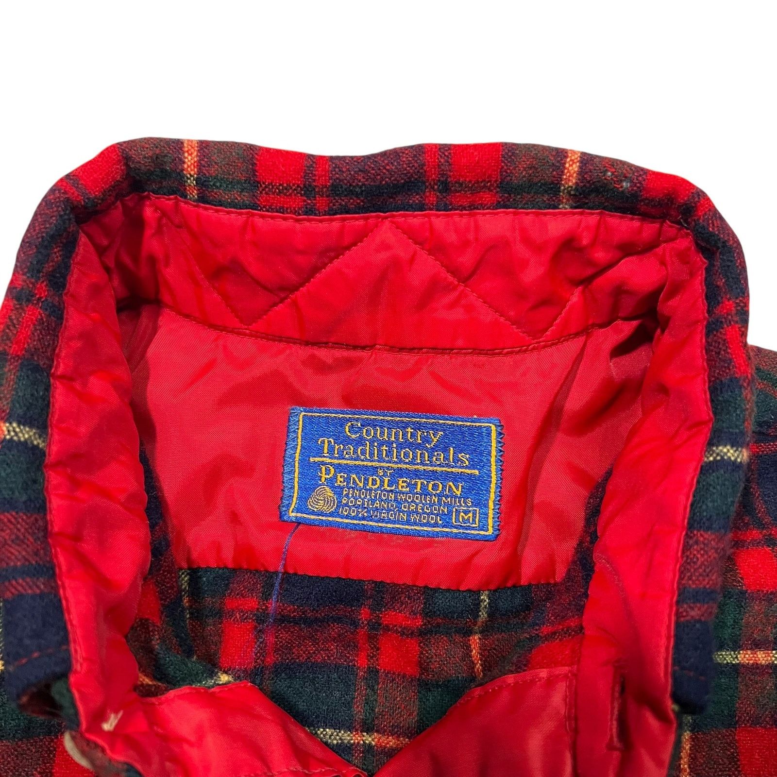 Pendleton × Vintage Vintage 90s Pendleton Country Traditionals flannel button up Size US M / EU 48-50 / 2 - 5 Thumbnail