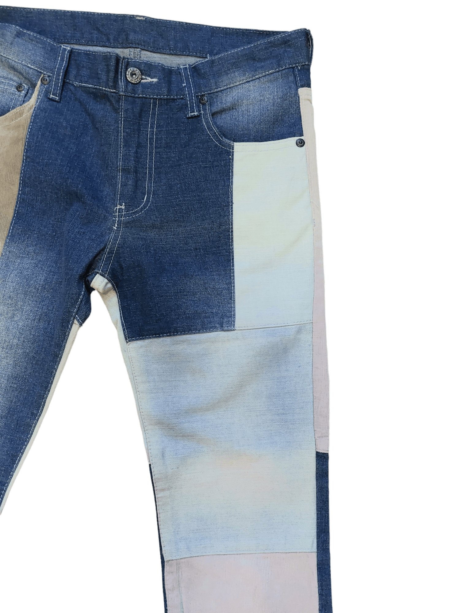 Vintage Vintage Japanese Patchwork Denim Size US 32 / EU 48 - 9 Thumbnail