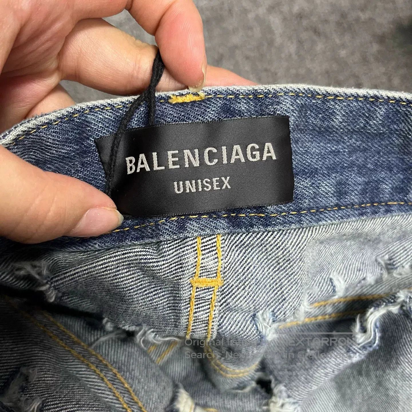 Balenciaga balenciaga distressed blue denim jeans size M. Size US 28 / EU 44 - 5 Thumbnail