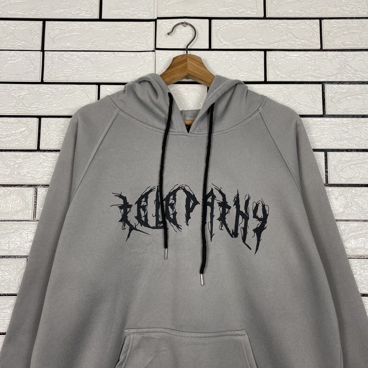 Japanese Brand Punk Design Hoodie Big Logo Romwe Issey Miyake Size US L / EU 52-54 / 3 - 14 Thumbnail