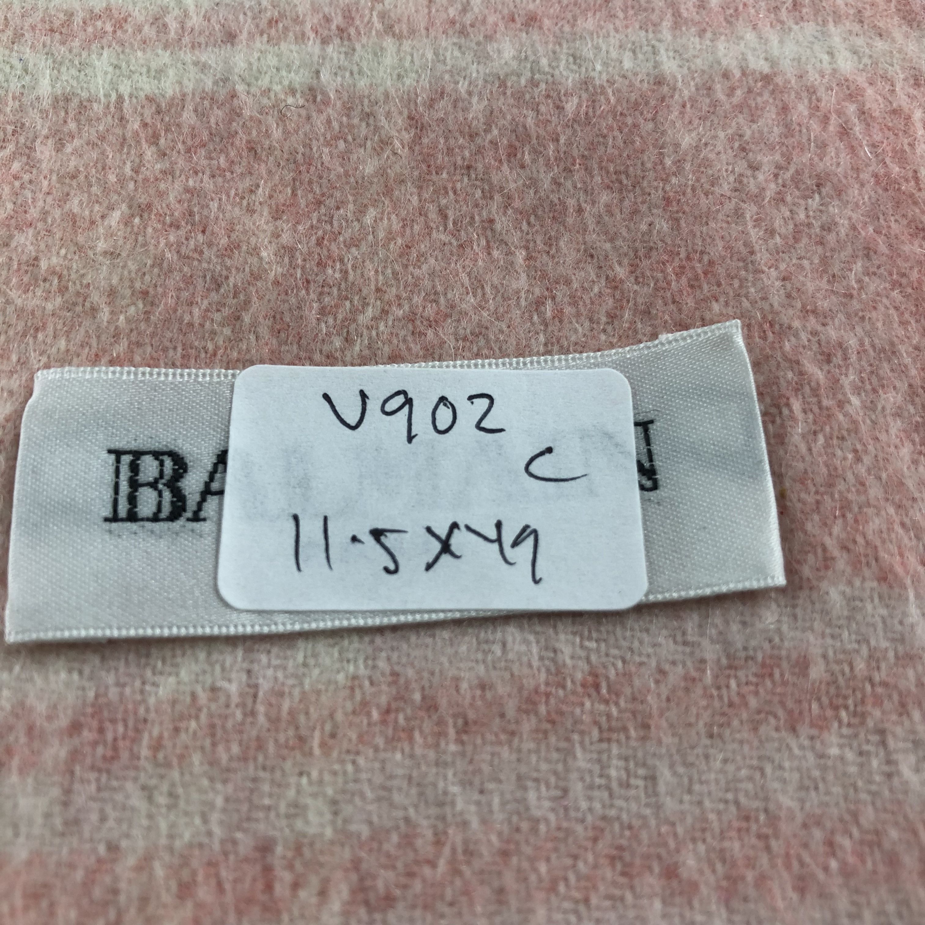 Pierre Balmain BALMAIN Paris Tartan Cashmere Scarf Muffler V902 Size ONE SIZE - 5 Thumbnail