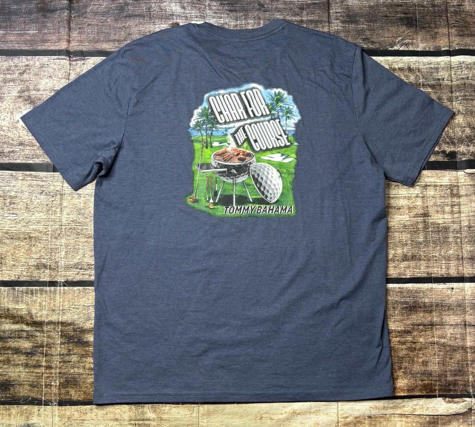 Tommy Bahama Tommy Bahama T-Shirt Mens Large Char For The Course $60 Size US S / EU 44-46 / 1 - 3 Thumbnail