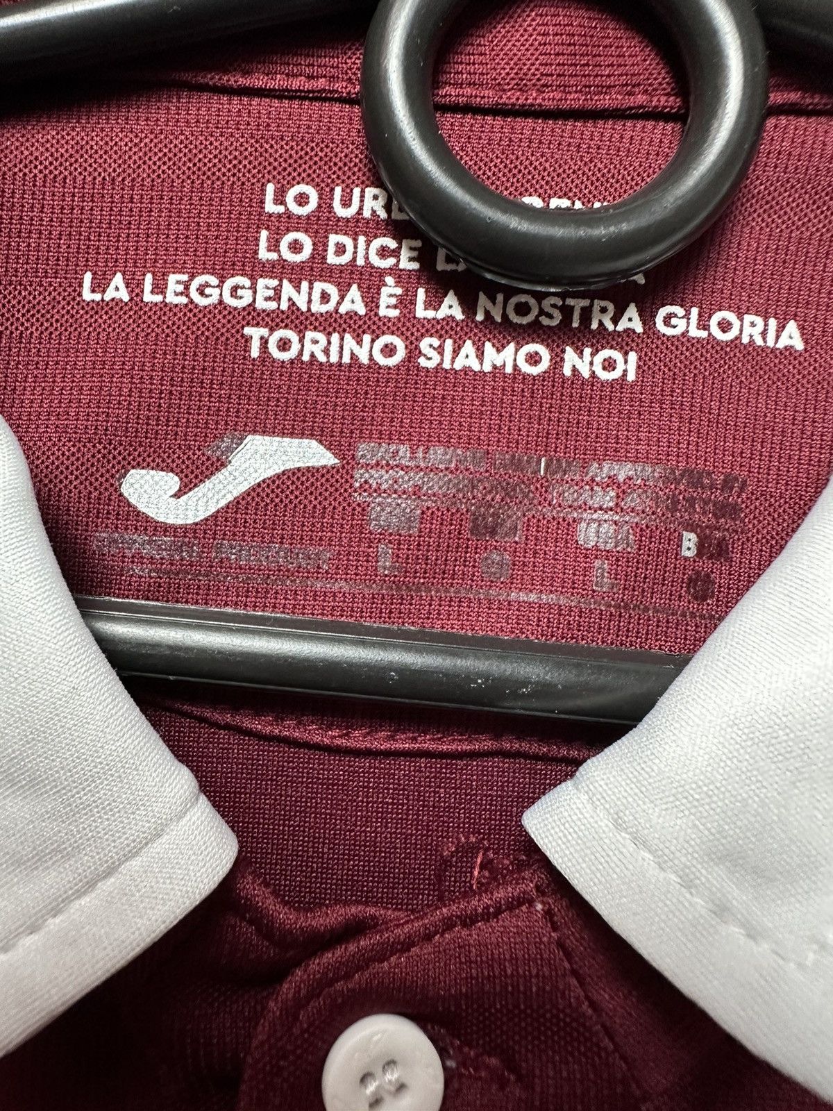 Vintage Vintage Joma Torino soccer jersey size L red logo Size US L / EU 52-54 / 3 - 5 Thumbnail