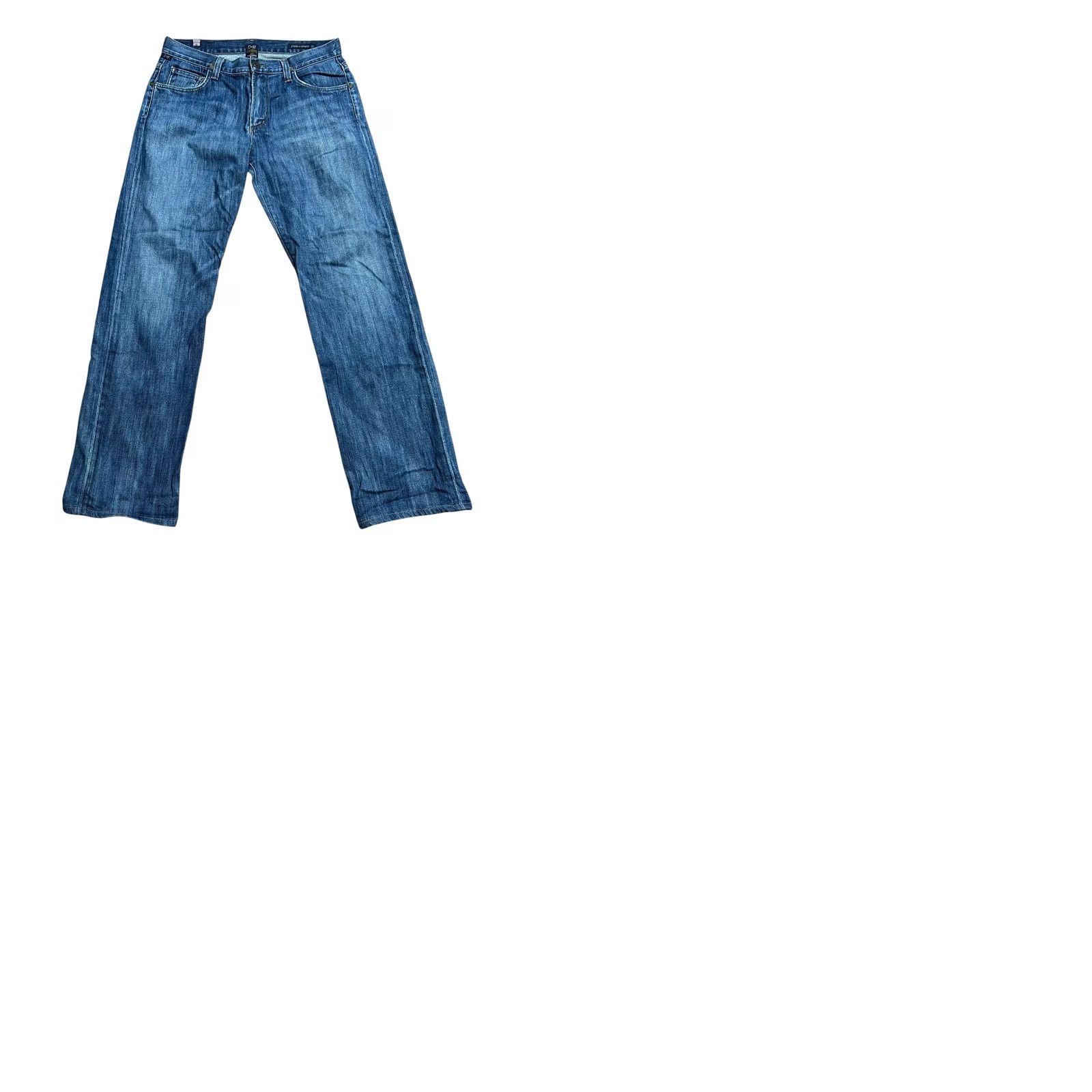 Citizens Of Humanity Citizens Of Humanity Jeans Men Pant 32 Blue Denim Sid DarkWash C of H USA 30x30 Regular Straight 5-Pocket Denim Jeans Size US 32 / EU 48 - 11 Thumbnail