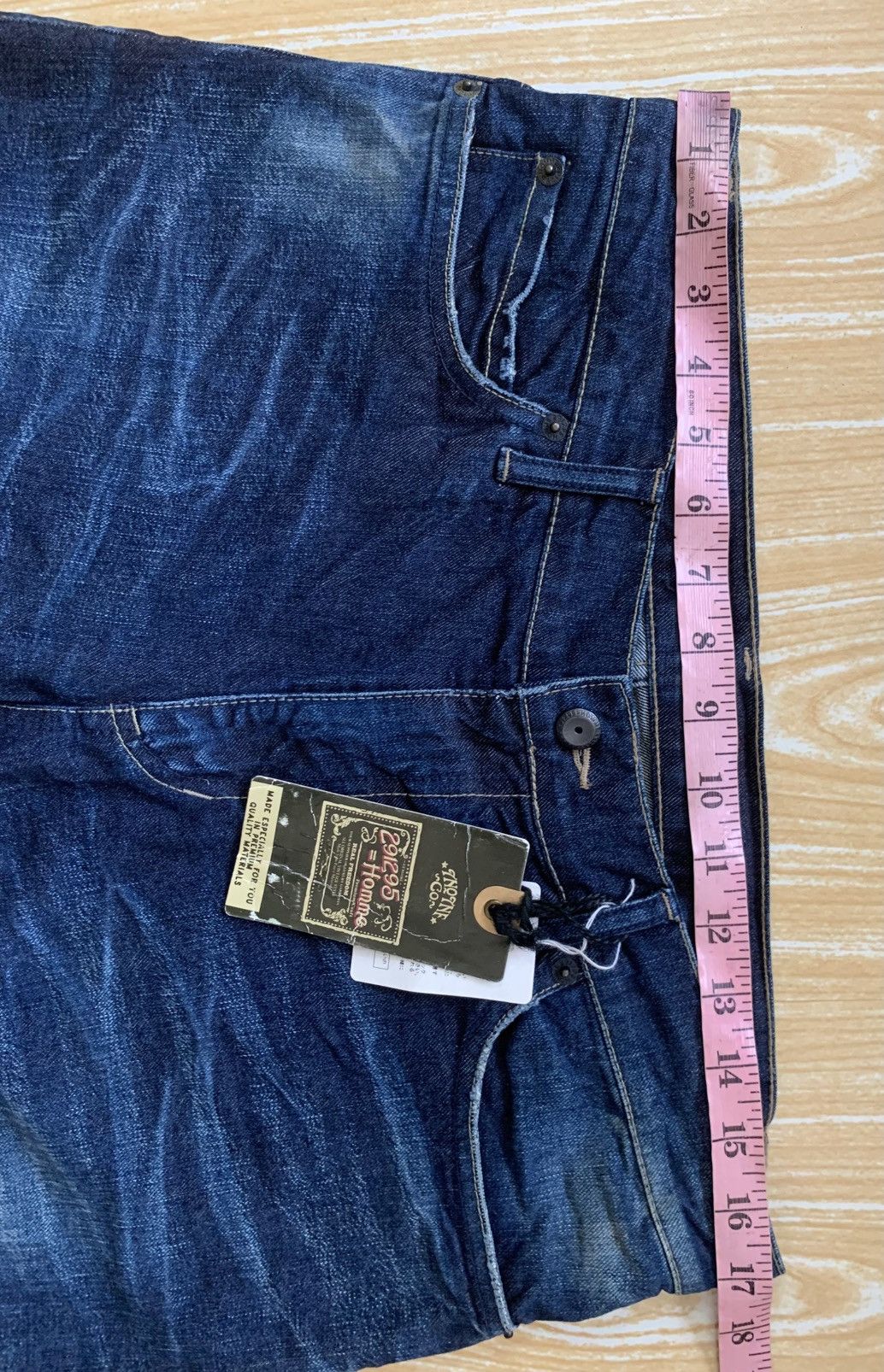 Designer × Japanese Brand 🔥 291295 Homme Japanese Brand Denim Pants New With Tag Size US 34 / EU 50 - 24 Thumbnail