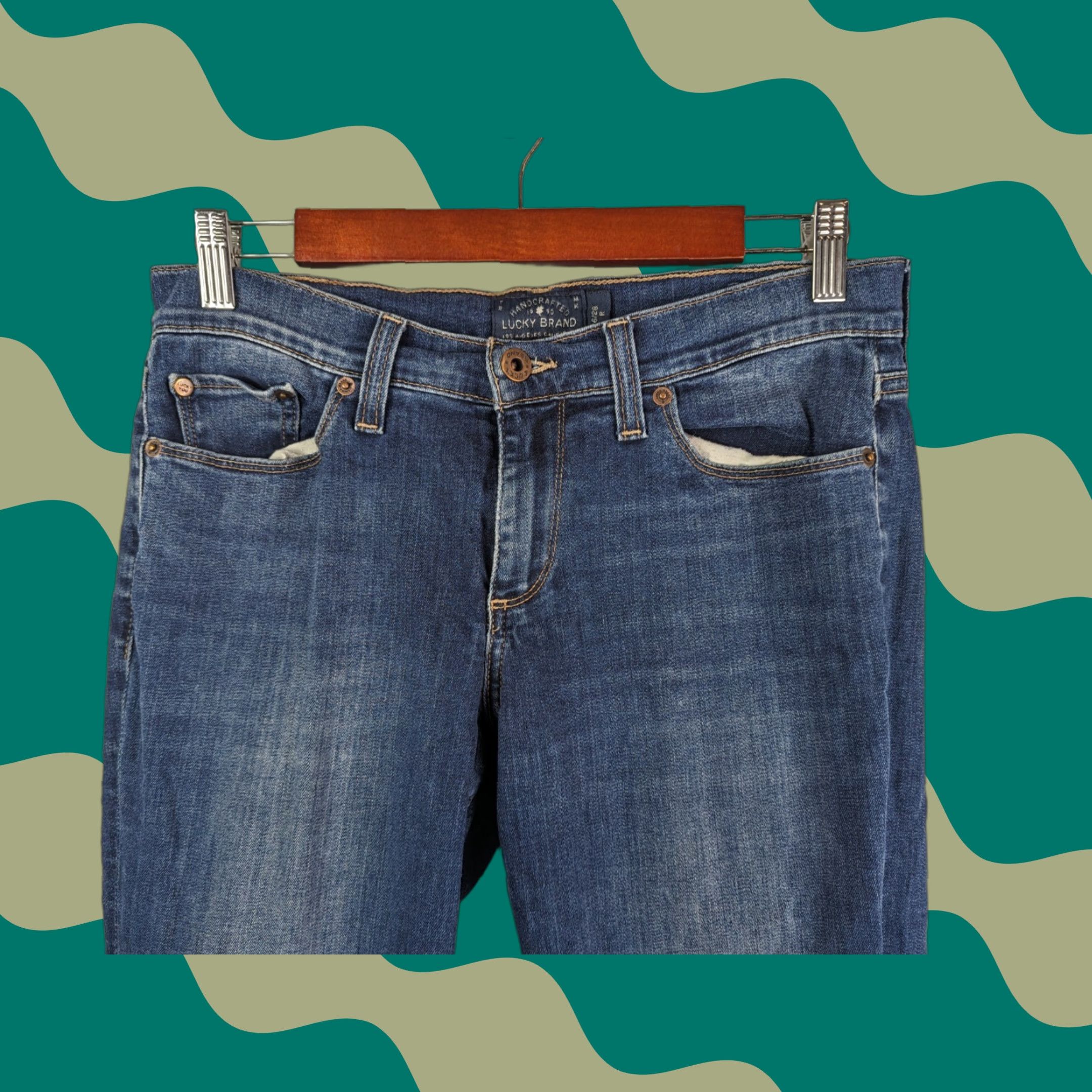 Lucky Brand Lucky Brand Jeans Indigo Bootcut Women Size 6/28 Blue Denim Comfort Pockets Regular Size 28" / US 6 / IT 42 - 1 Thumbnail