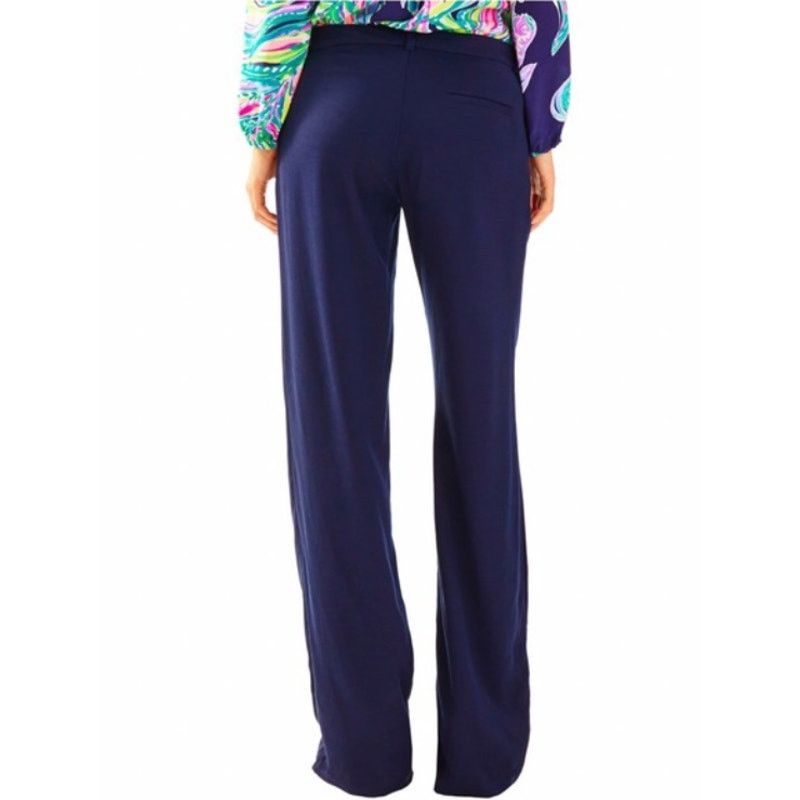 Lilly Pulitzer Lilly Pulitzer Blue Pants | Size 2 Size 26" / US 2 / IT 38 - 6 Thumbnail