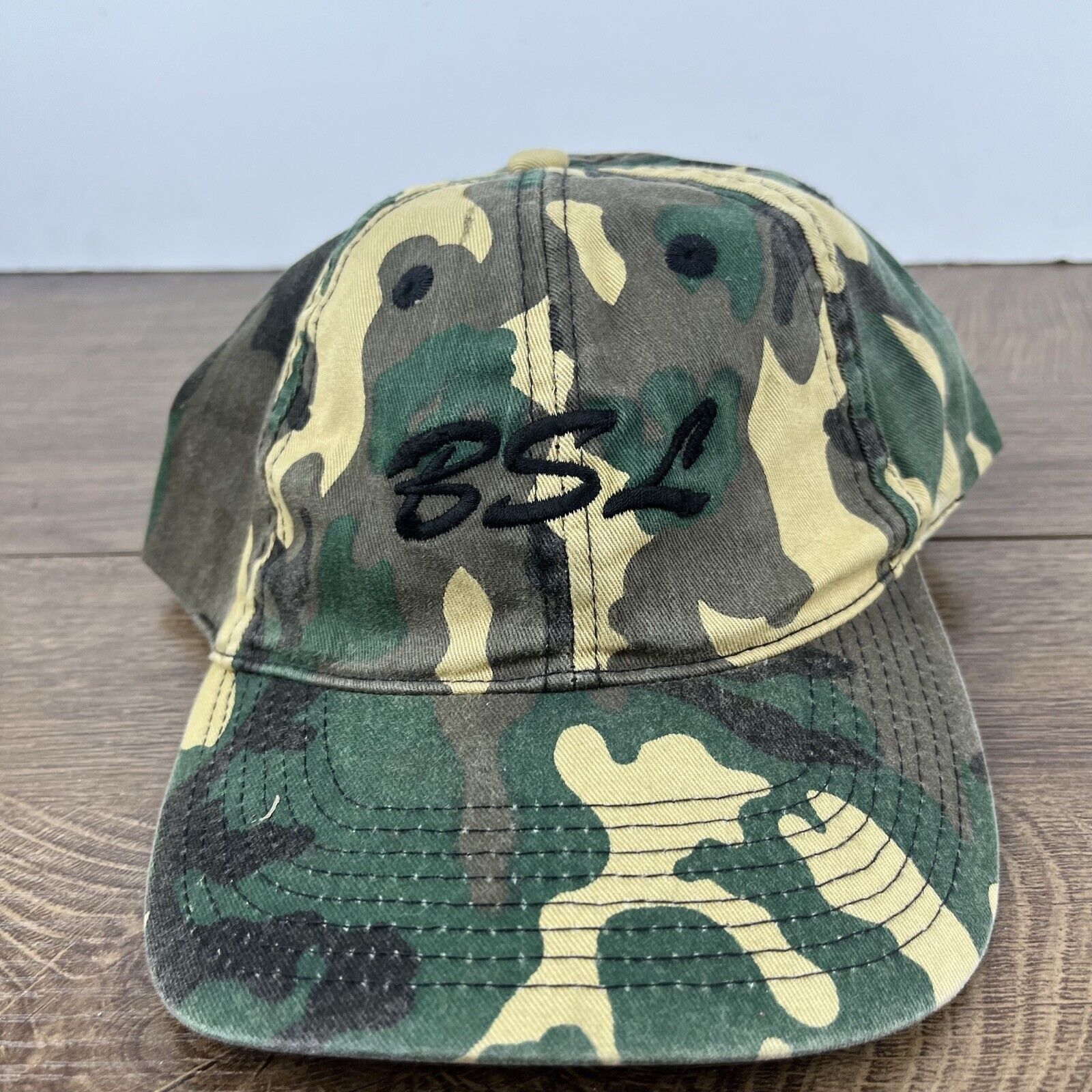 Other BSL Hat BSL Camo Hat Adjustable Hat Camo Adjustable Hat Gree Size ONE SIZE - 5 Thumbnail
