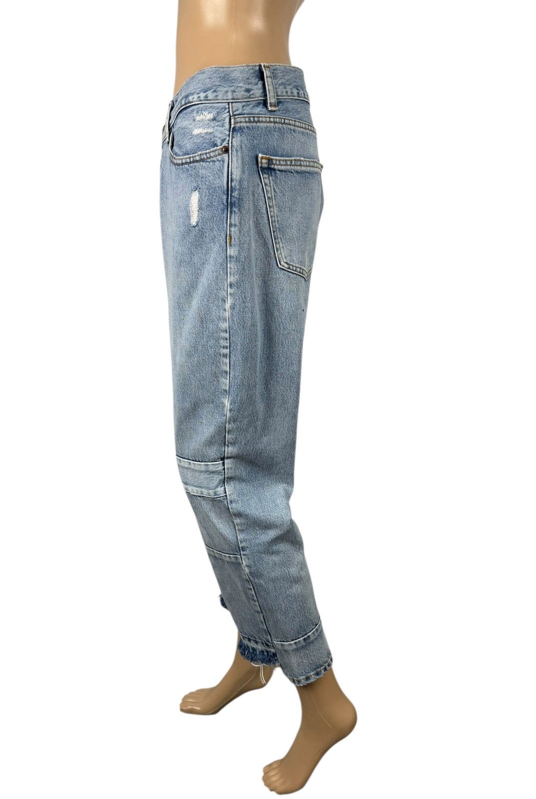 The Kooples The Kooples Nelly Boyfriend Jeans Relaxed Crop size 29 Size 29" - 4 Thumbnail