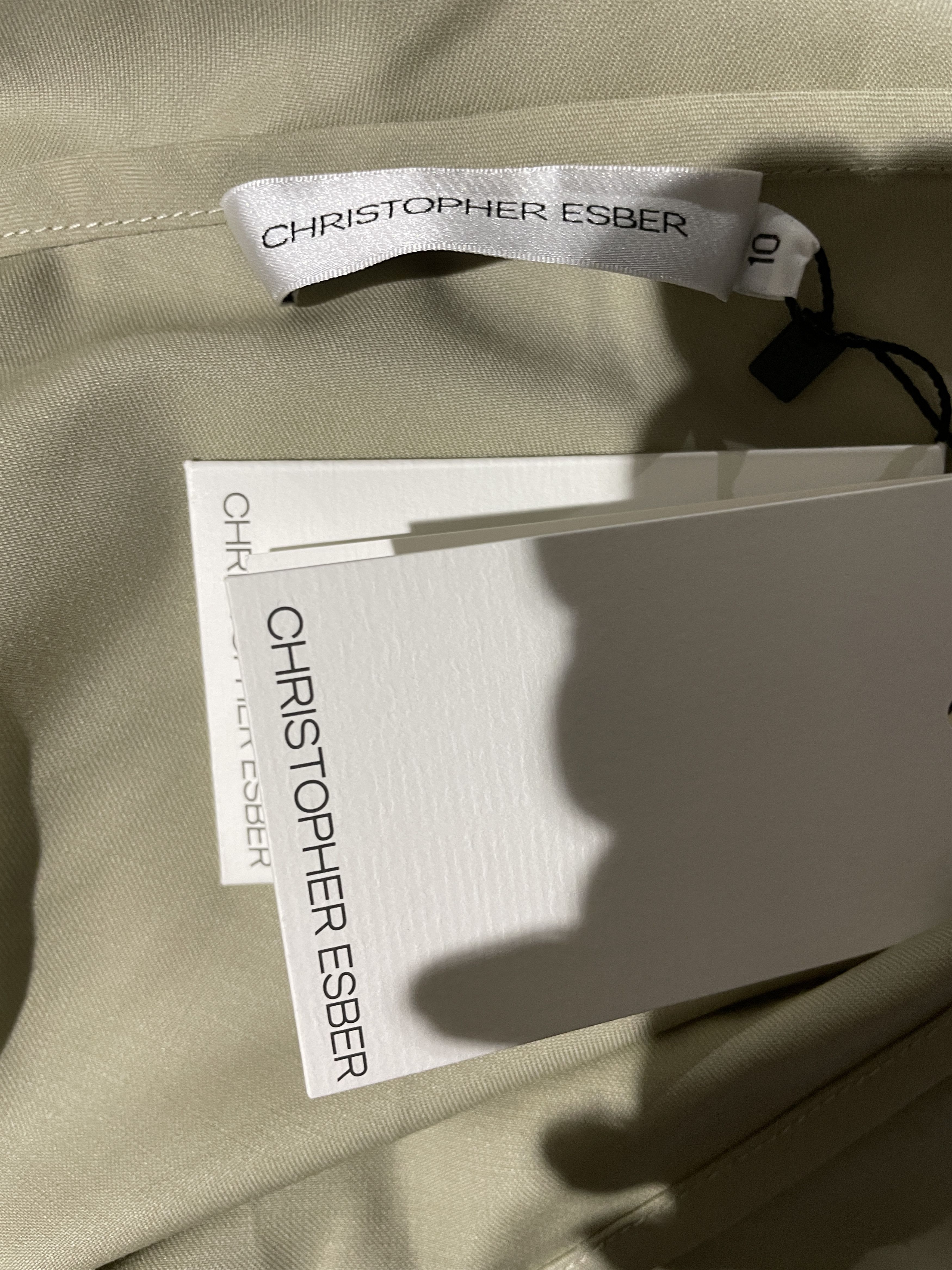 Christopher Esber Belted Cummerbund Skirt Size 28" / US 6 / IT 42 - 8 Thumbnail