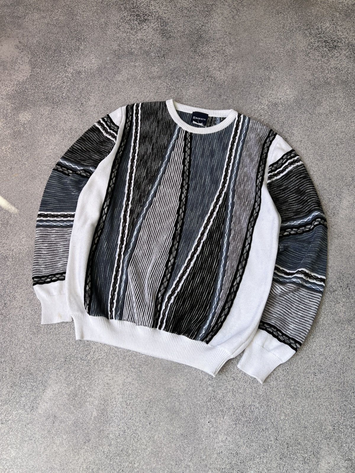 Designer × Vintage Vintage Y2k Diesel Style Archival Pullover Size US L / EU 52-54 / 3 - 3 Thumbnail