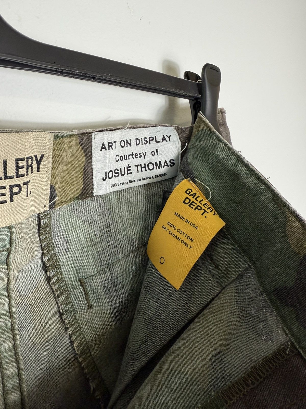 Gallery Dept. Gallery Dept Camo Flares Jeans W34 Paint Distressed Size US 34 / EU 50 - 11 Thumbnail
