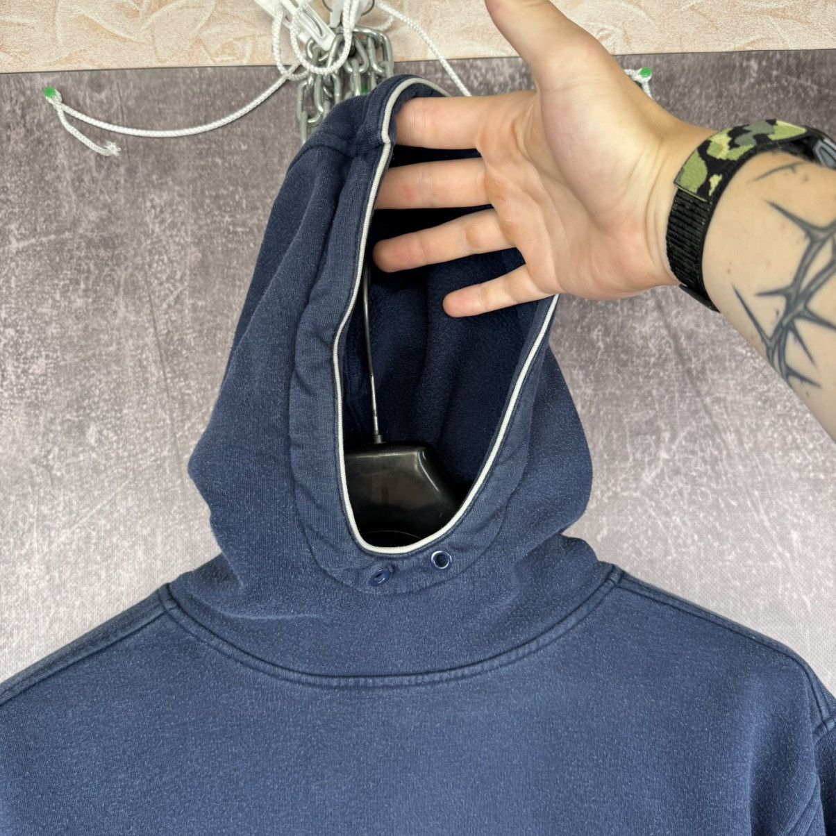 Nike Vintage Nike center logo swoosh hoodie streetwear Y2K Size US M / EU 48-50 / 2 - 4 Thumbnail