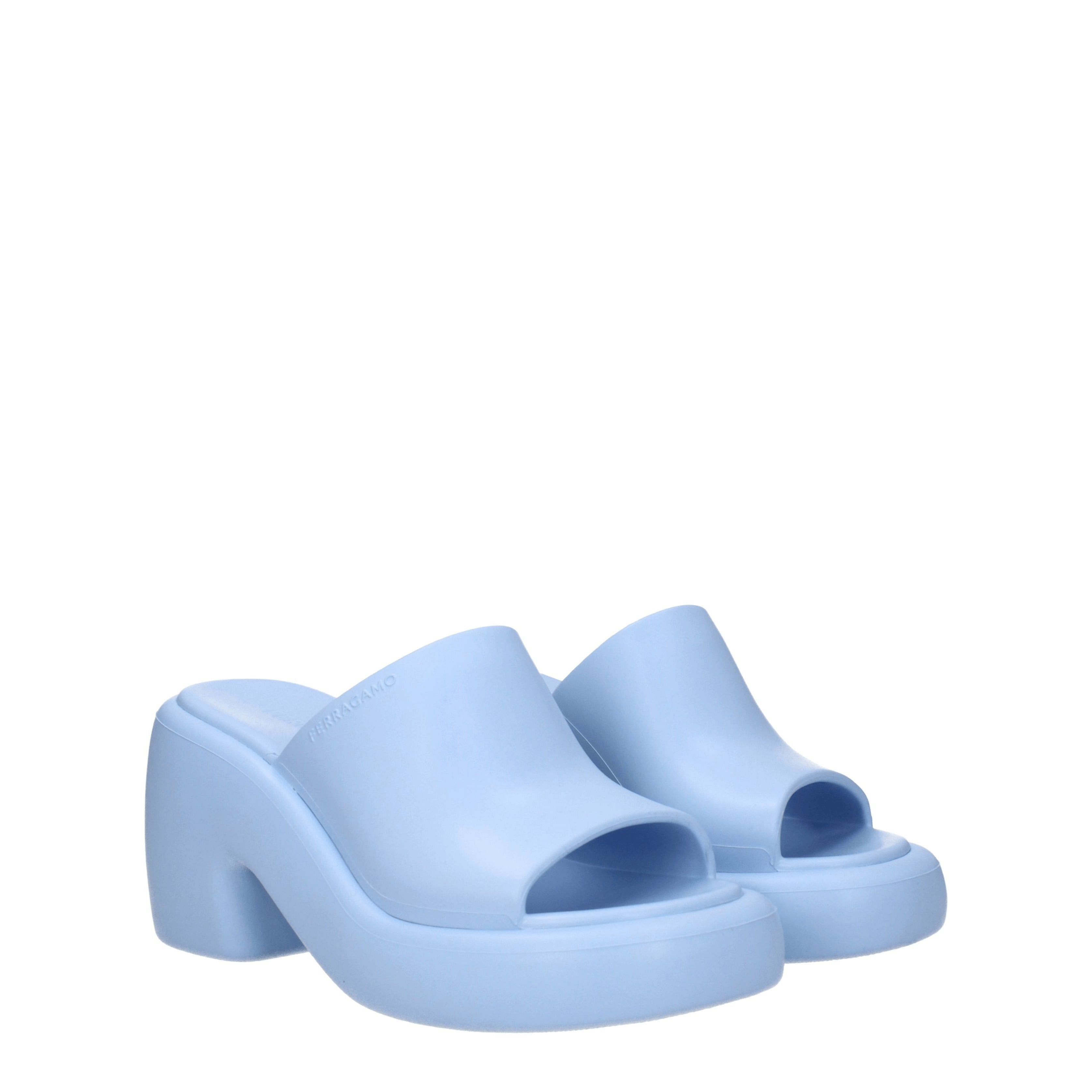 Salvatore Ferragamo Sandals in Rubber Size US 8 / IT 38 - 1 Thumbnail