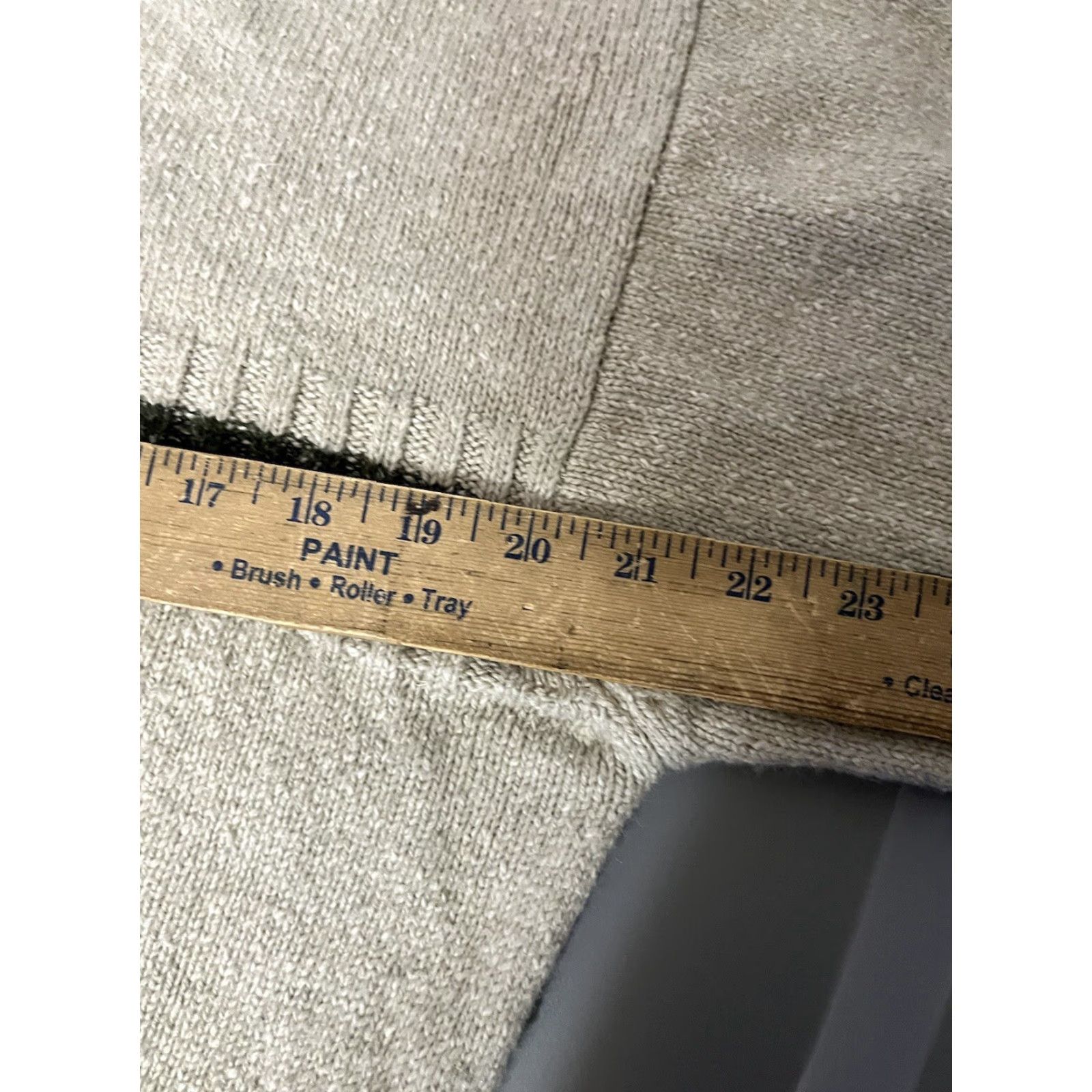 Vintage VINTAGE Columbia 90s Striped Sweater Large Beige Long Sleeve Crew Neck Pullover Mens Size US L / EU 52-54 / 3 - 5 Thumbnail