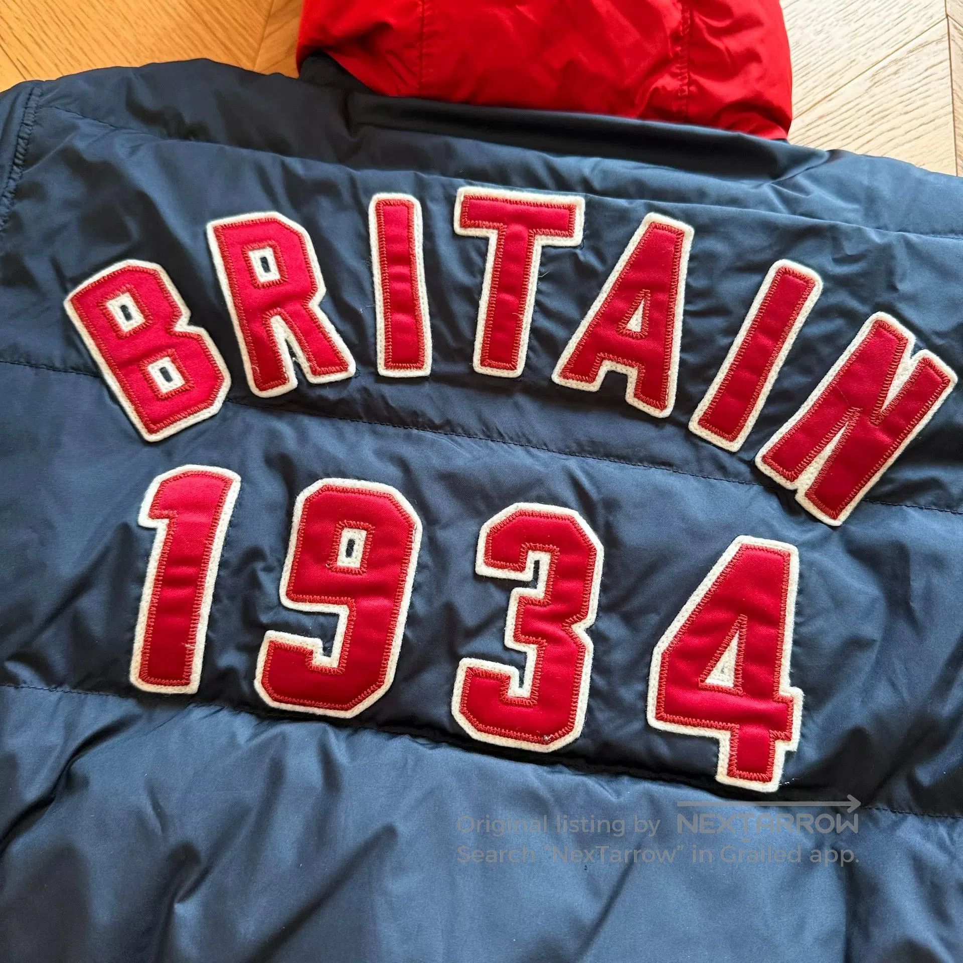 RLX Ralph Lauren Olympic Team Embroidered Down Jacket. Size US M / EU 48-50 / 2 - 7 Thumbnail