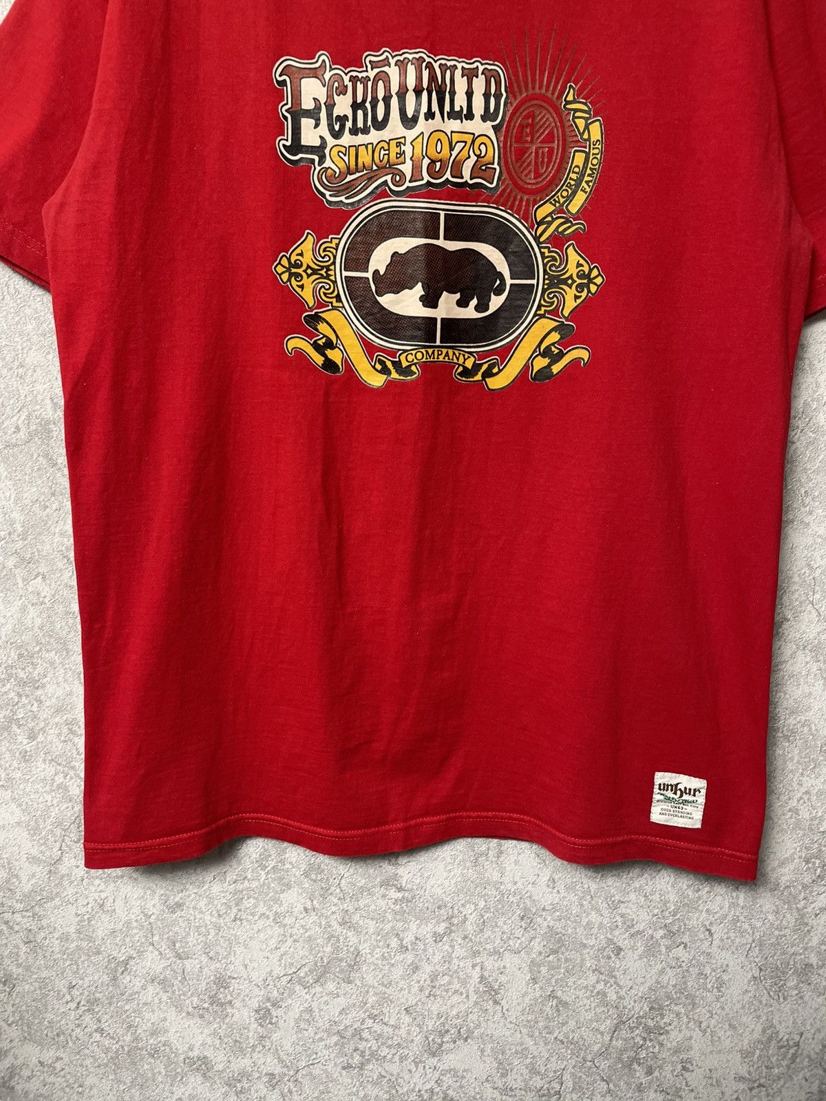 Ecko Unltd. Vintage Ecko Unltd Big Logo Rap T-Shirt Size US XL / EU 56 / 4 - 3 Thumbnail