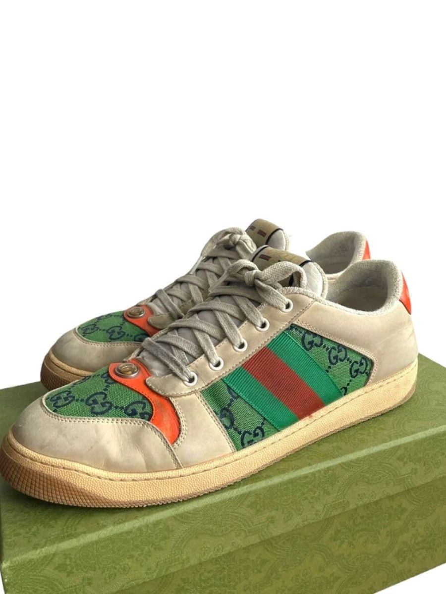 Gucci Gucci Low-Top Tennis Sneakers, US 11.5 / EU 45, GG Monogram Size US 11.5 / EU 44-45 - 2 Thumbnail