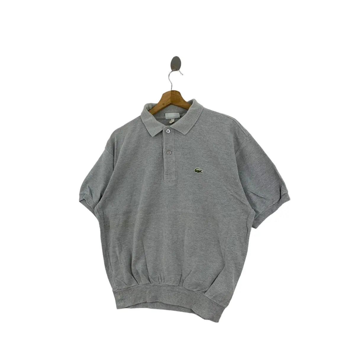 Lacoste Vintage LACOSTE CHEMISE RENE Small Logo Henley Sweatshirt Size US XL / EU 56 / 4 - 4 Thumbnail