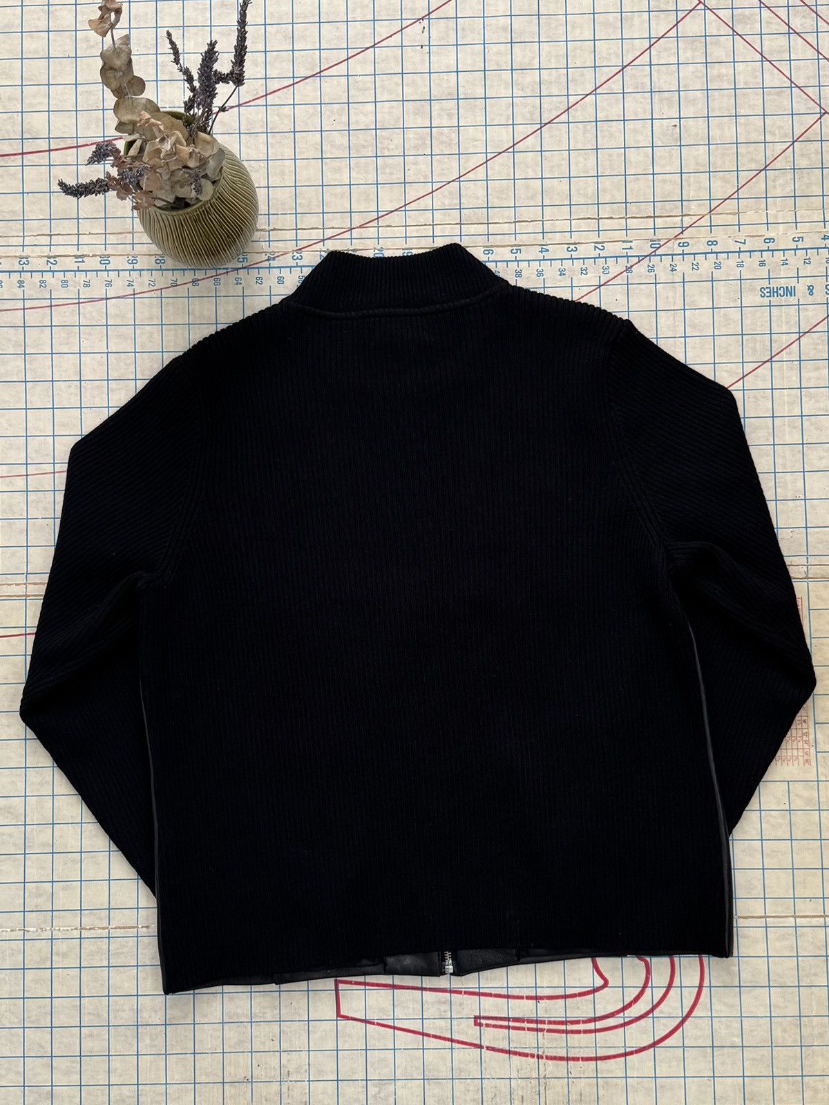 Pendleton Pendleton Full Zip Leather Jacket With Wool Sleeves Black L Size L / US 10 / IT 46 - 11 Thumbnail