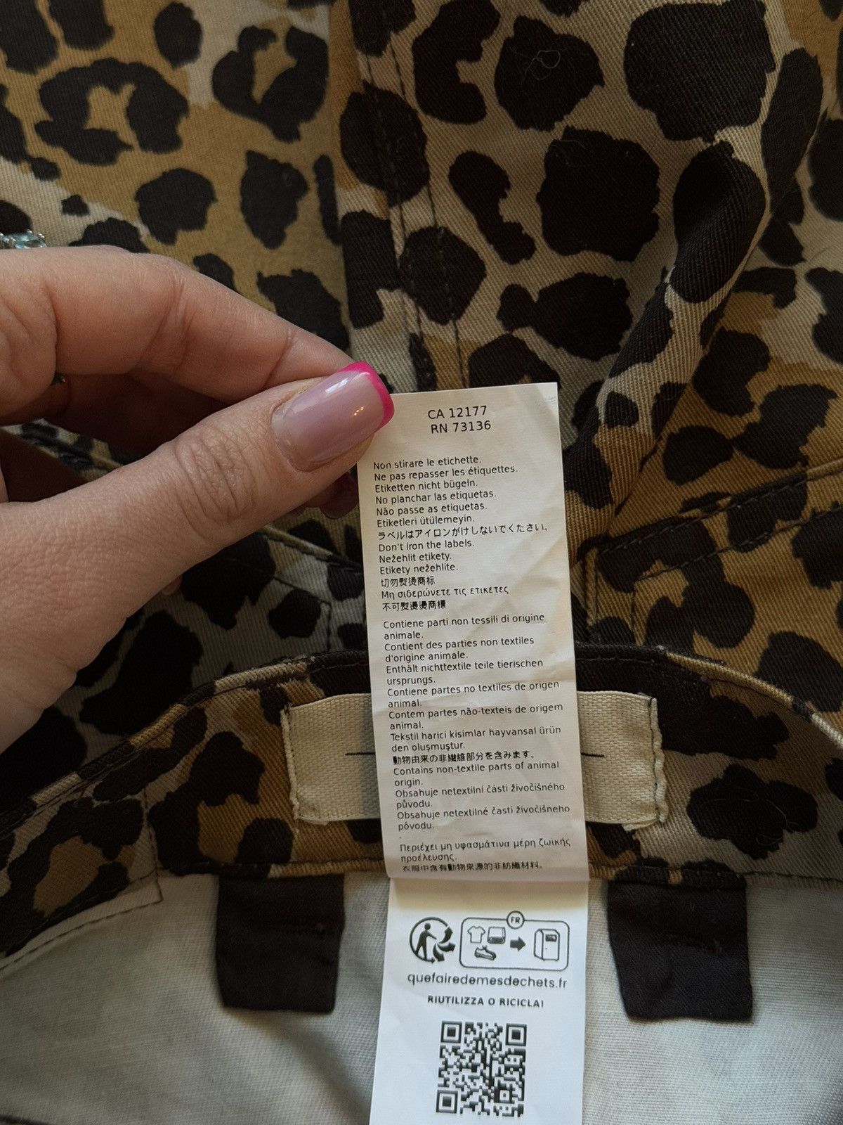 Designer × Max Mara × Weekend Max Mara Max Mara Weekend leopard pattern patch logo mini skirt Size 27" / US 4 / IT 40 - 10 Thumbnail