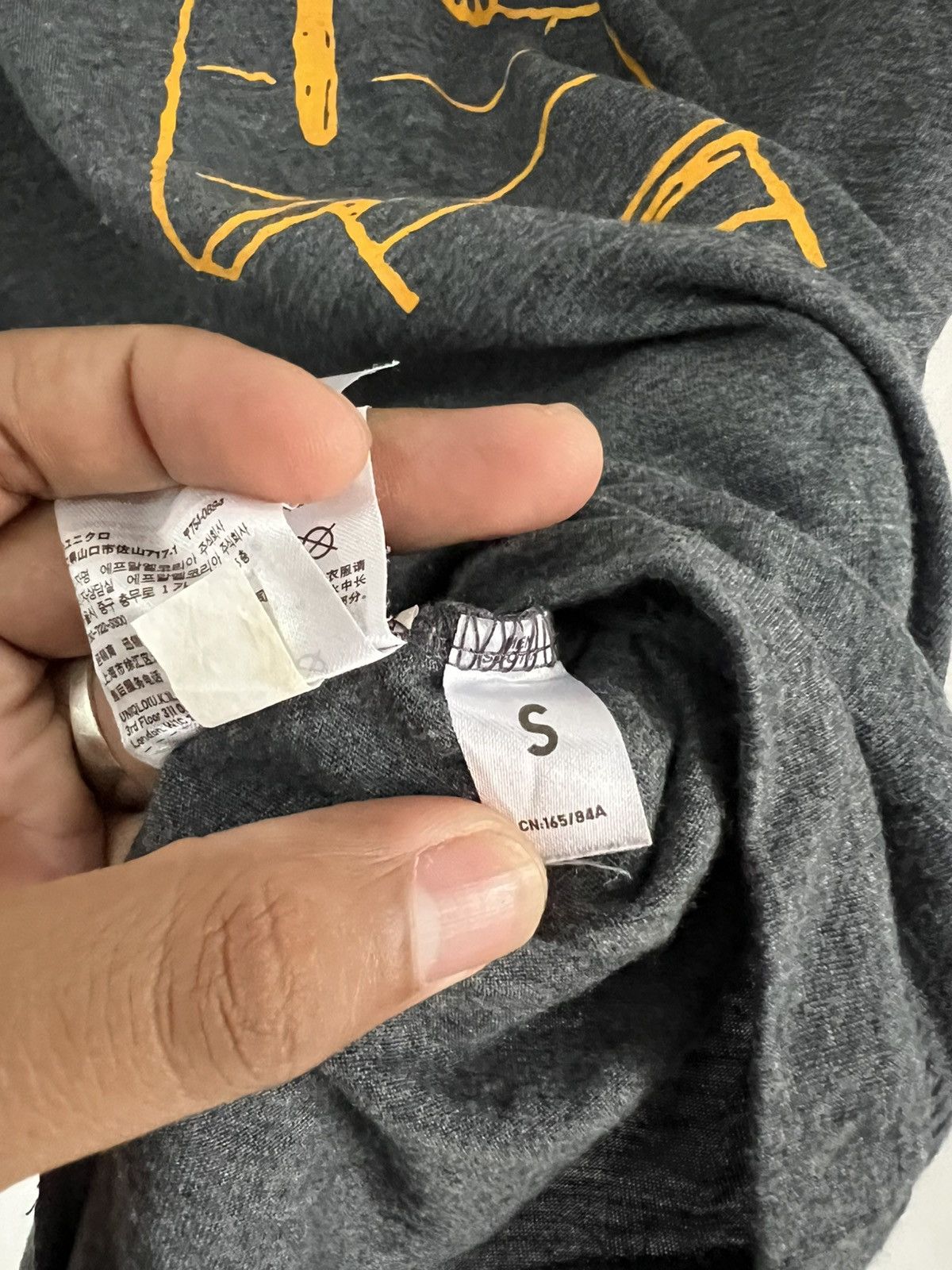 Uniqlo Uniqlo UT Snoopy Ringer Tee Size US S / EU 44-46 / 1 - 14 Thumbnail