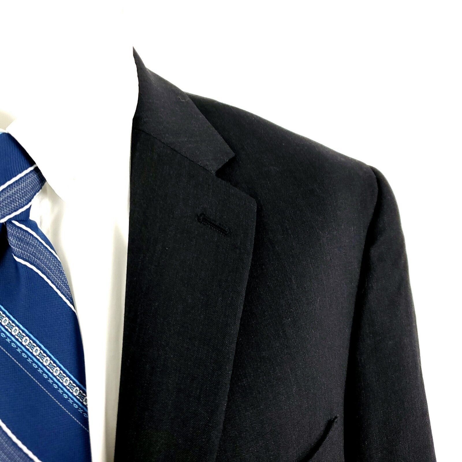 Pronto Uomo Pronto Uomo Platinum Wool 2 Button Blazer 40R Charcoal Gray Size 40R - 2 Thumbnail