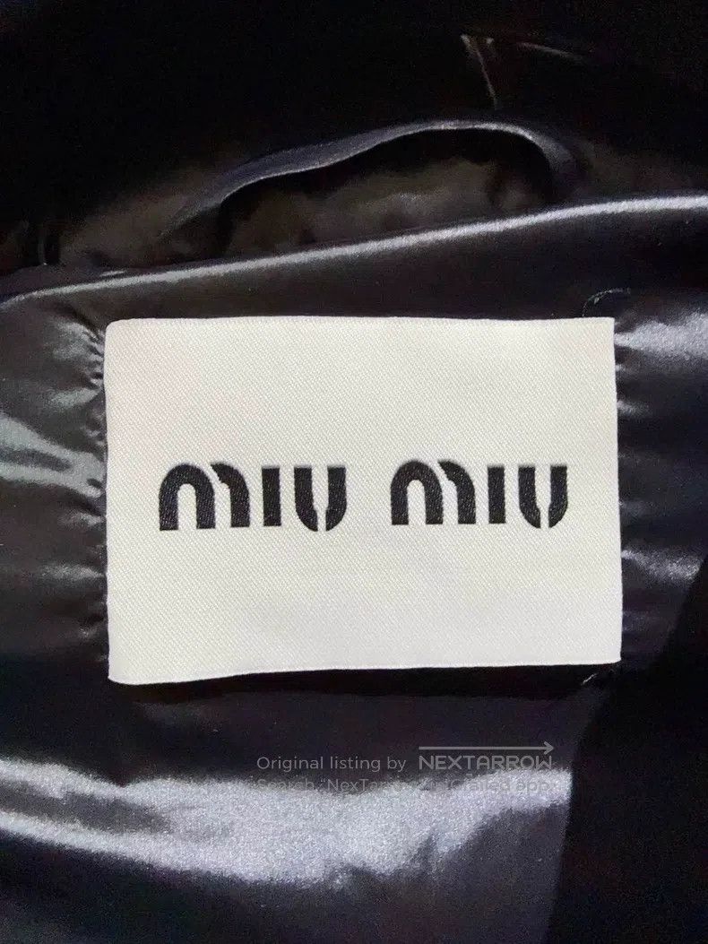 Miu Miu Miu Miu 36 23 Black Down Jacket in Autumn and Winter Size S / US 4 / IT 40 - 4 Thumbnail