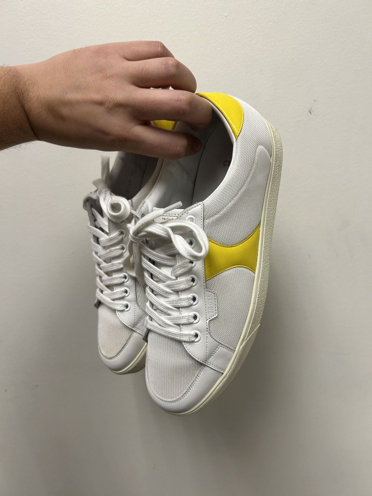 Celine WB! Triomphe Mesh Sneakers Size US 9 / EU 42 - 3 Thumbnail