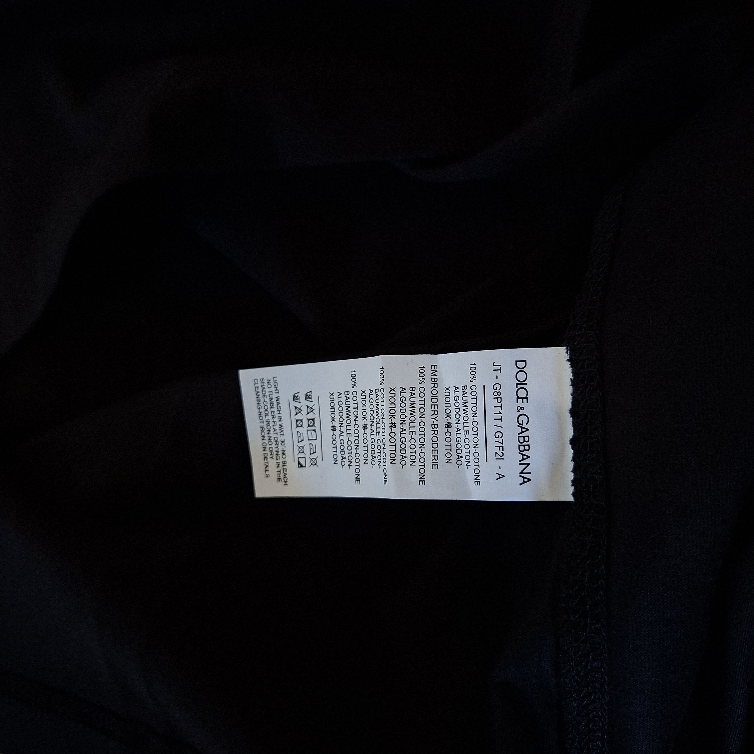 Dolce & Gabbana Dolce Gabbana t shirt size M 48 Size US M / EU 48-50 / 2 - 5 Thumbnail