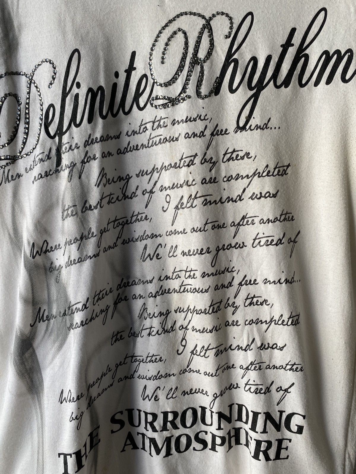 If Six Was Nine Sorridere Japan Poem Cross Design V Neck Shirt Size US M / EU 48-50 / 2 - 8 Thumbnail