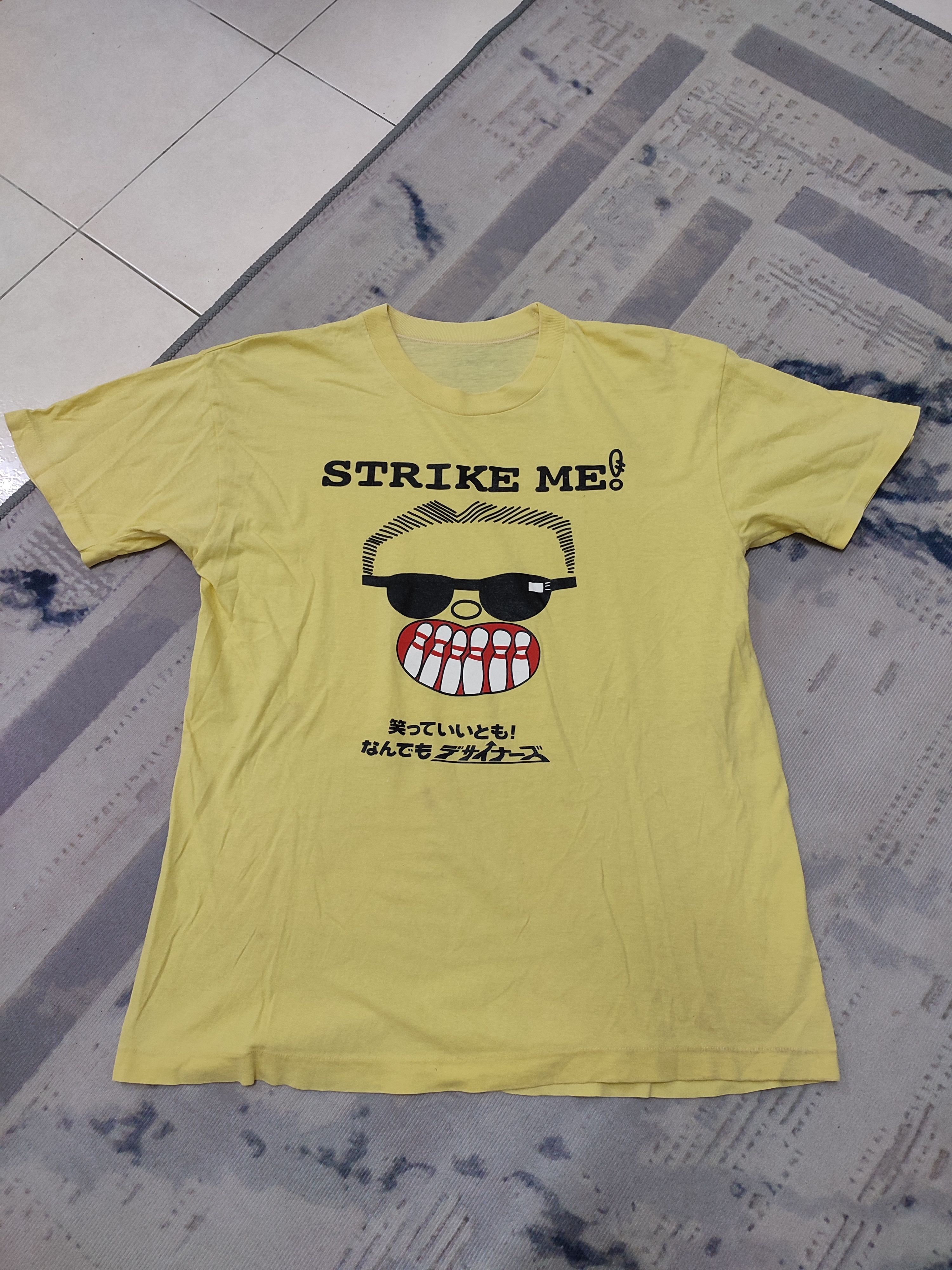 Japanese Brand Vintage Japanese Brand Strike Me Tees Size US M / EU 48-50 / 2 - 1 Thumbnail