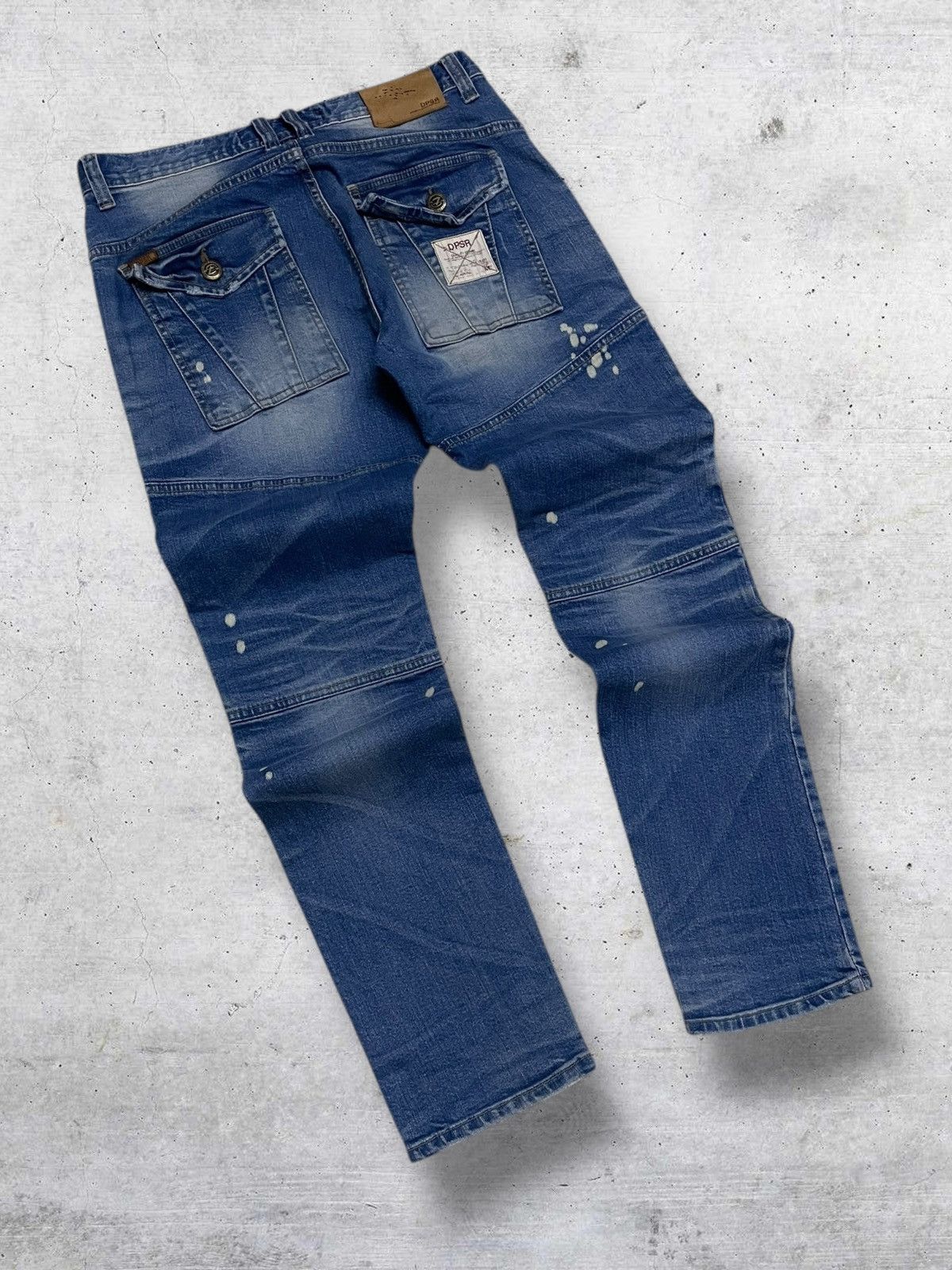 Japanese Brand VINTAGE JAPAN DESIGNER CRAFTED PREMIUM SPLASH OG DENIM Size US 32 / EU 48 - 11 Thumbnail