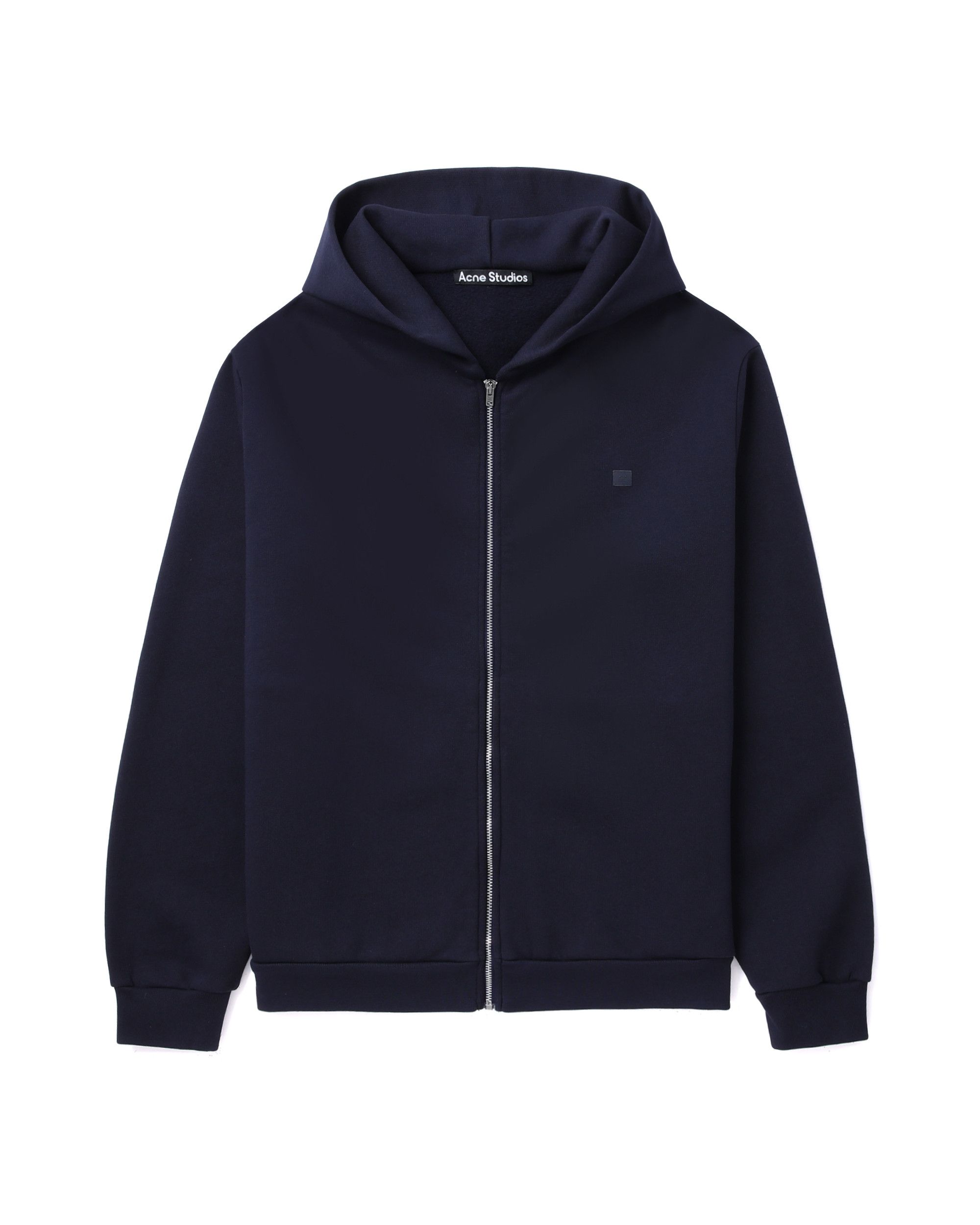 Acne Studios Acne Studios Face Embroidered Zipper Sweatshirt Size US S / EU 44-46 / 1 - 1 Thumbnail