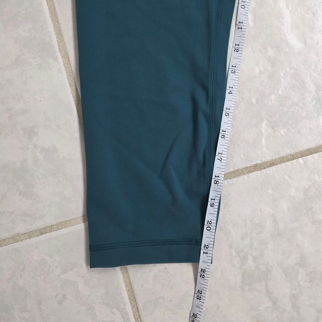 Lululemon Lululemon Wunder Train HR Crop 23" in Storm Teal - Size 14 Size 36" / US 14 / IT 50 - 7 Thumbnail