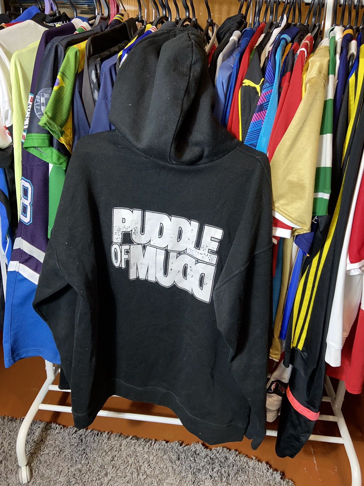 Vintage PUDDLE OF MUDD BAND 2000s ROCK ADULT COTTON HOODIE Size US M / EU 48-50 / 2 - 3 Thumbnail