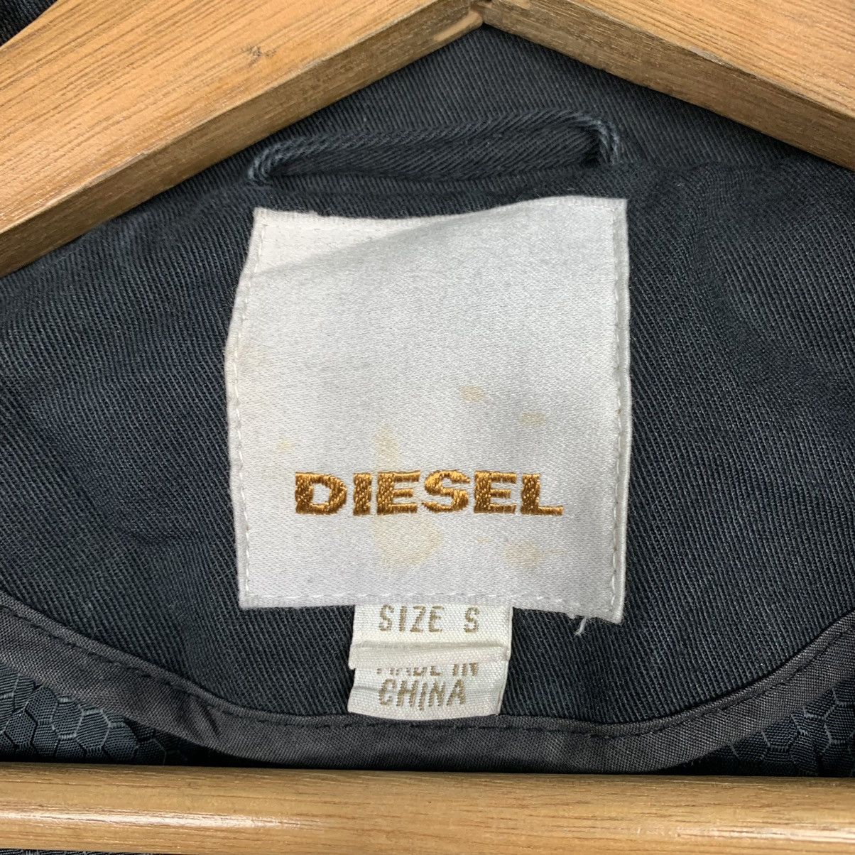 Diesel Diesel Double Breasted Black Coat Size US S / EU 44-46 / 1 - 15 Thumbnail