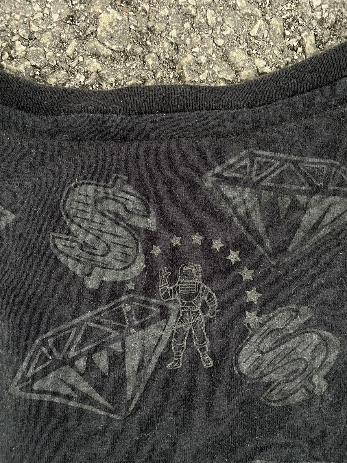 Billionaire Boys Club × MAGIC STICK BBC x Magic Stick Diamonds & Dollars Tee Size US L / EU 52-54 / 3 - 3 Thumbnail