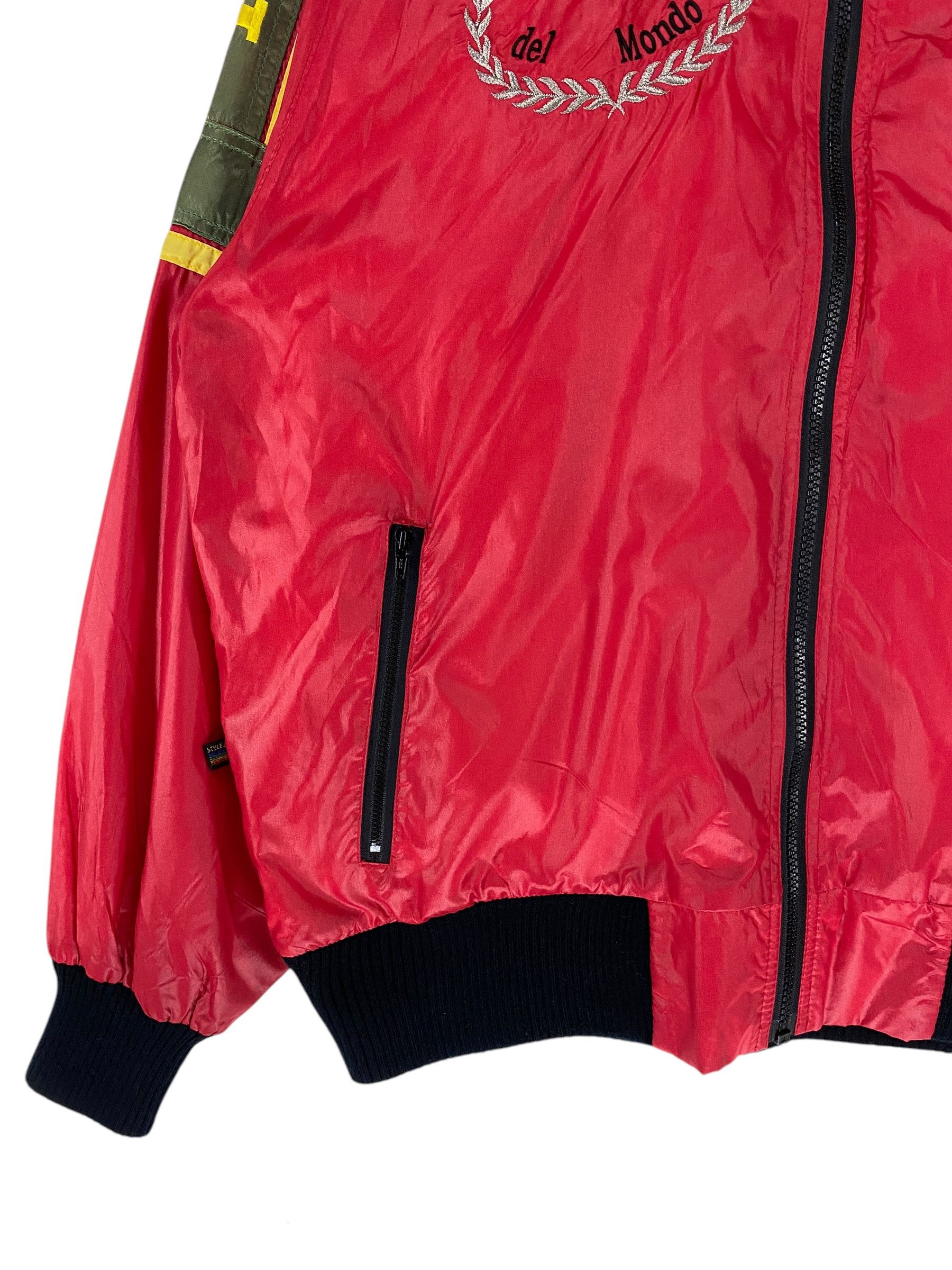 Ferrari × Vintage 80s Style Auto Ferrari campione del mundo satin jacket Size US XL / EU 56 / 4 - 6 Thumbnail