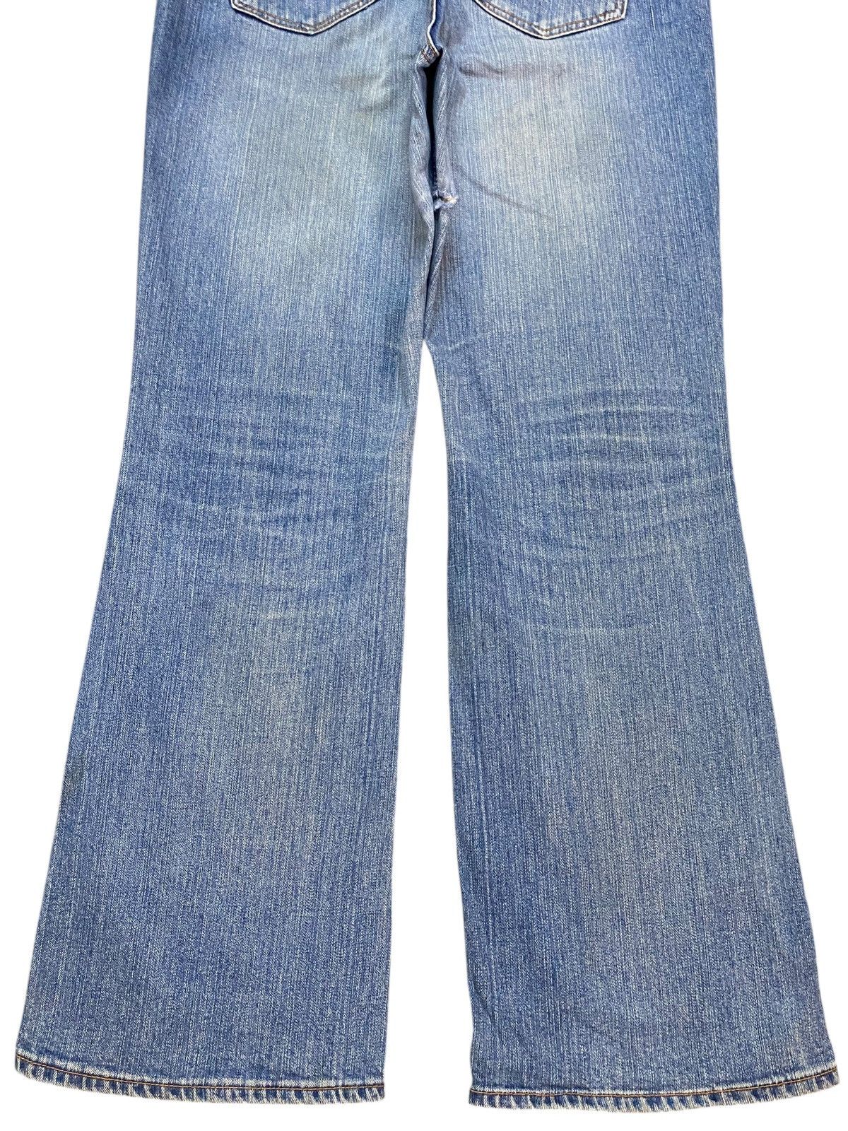 Japanese Brand Vintage Japanese Brands Blue Wash Flare Jeans Size US 32 / EU 48 - 8 Thumbnail