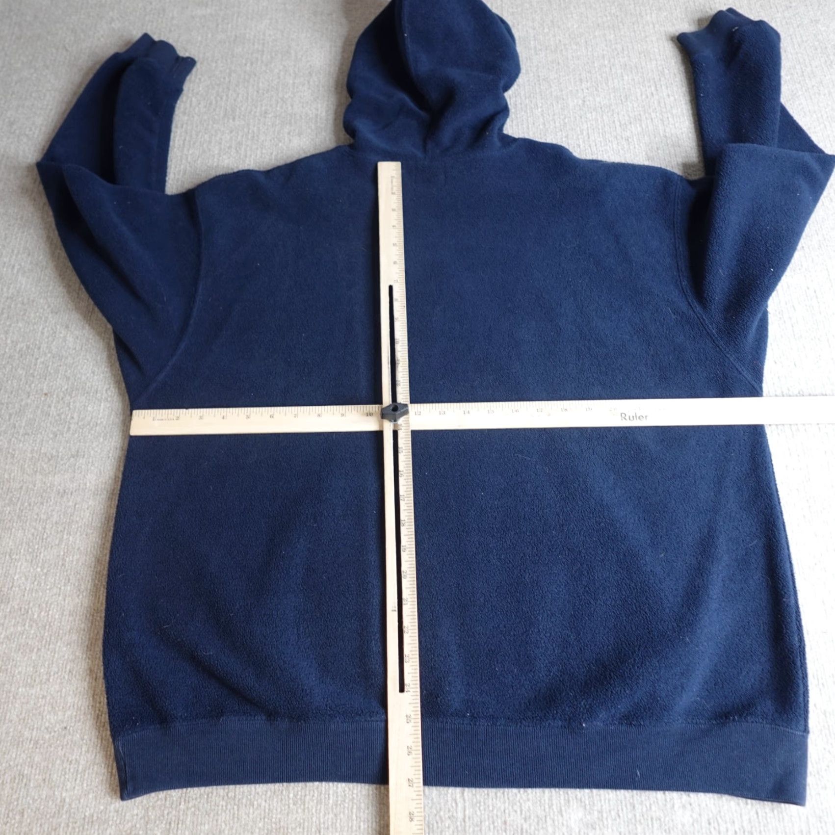 Gap VINTAGE Gap Hoodie Men L Blue Sherpa Fleece Pocket Pullover 2002 Athletic Sweater – Blue2K Size US L / EU 52-54 / 3 - 7 Thumbnail