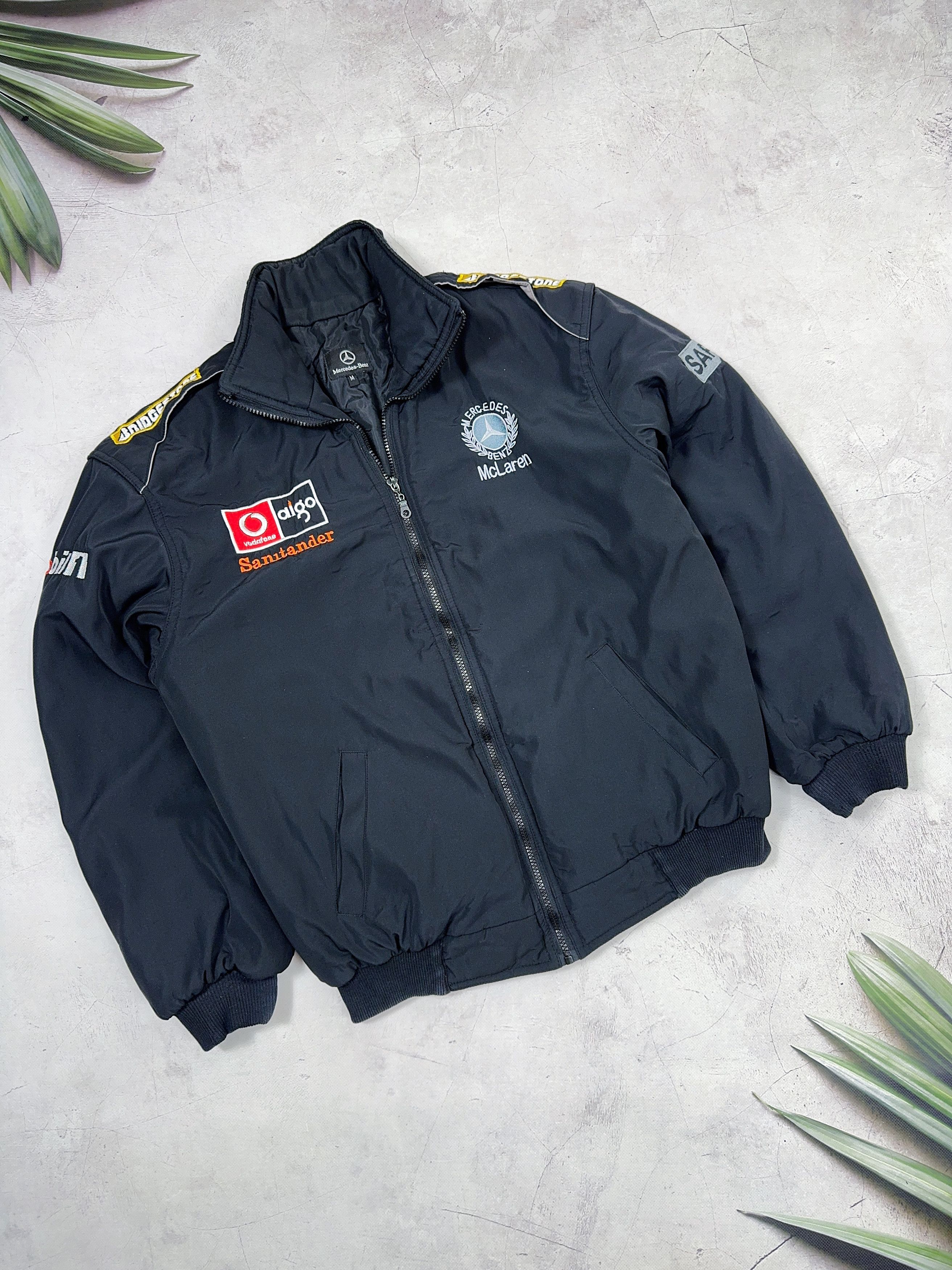 Formula 1 × Mercedes-Benz Vintage Mercedes Benz Racing Jacket Santander McLaren Size US M / EU 48-50 / 2 - 4 Thumbnail