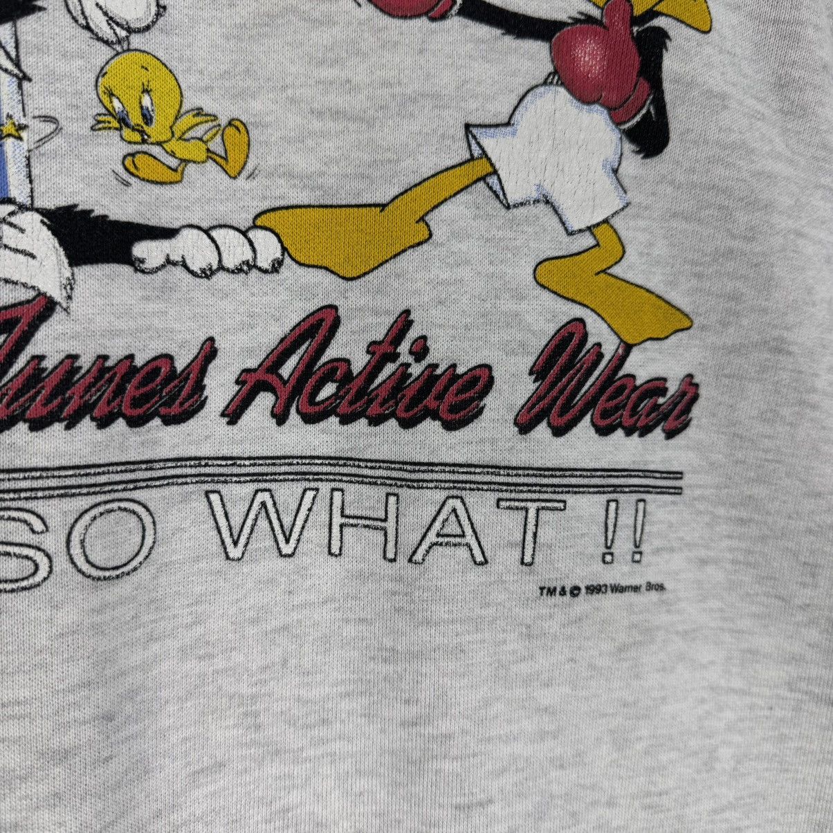 Warner Bros ☀️90s WARNER BROS NO PAIN CARTOON SWEATSHIRT Size US M / EU 48-50 / 2 - 9 Thumbnail