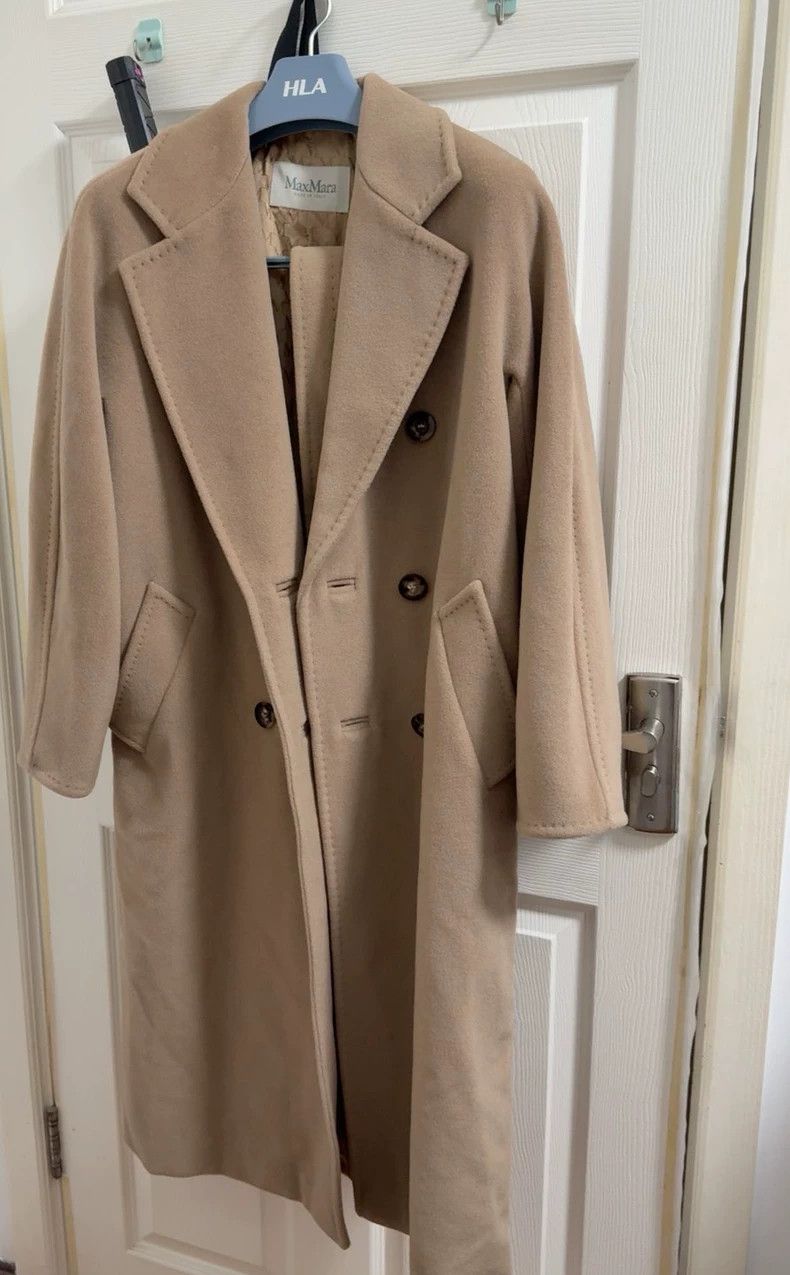 Max Mara Max Mara 101801 Camel Coat Size S / US 4 / IT 40 - 1 Thumbnail