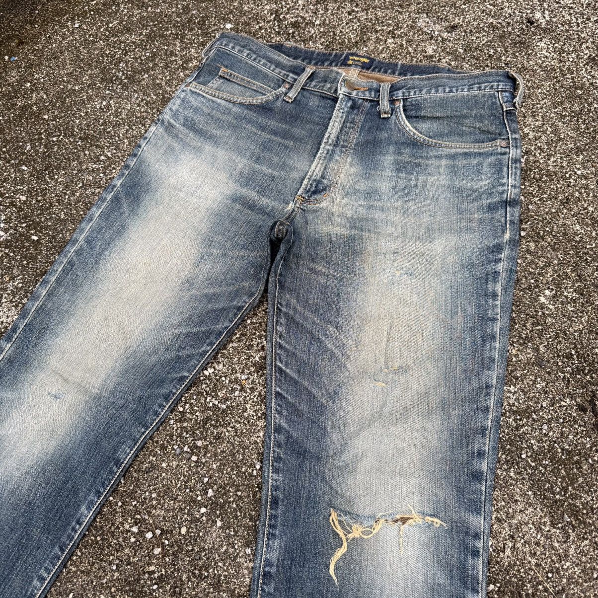 Wrangler VINTAGE EDWIN RUSTY FADED JEAN PANTS Size US 35 - 6 Thumbnail